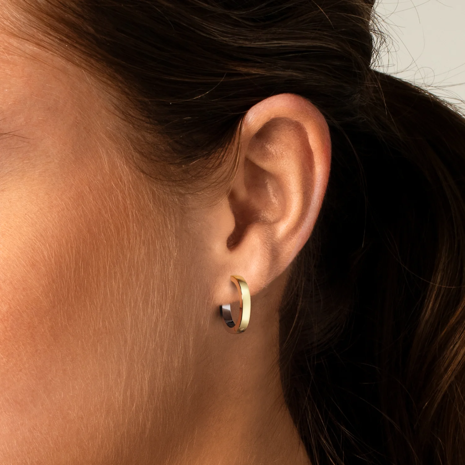 GLOW Premium Hoops 925 Sterling Silver Earrings 2002-107_2515_12 - Image 2
