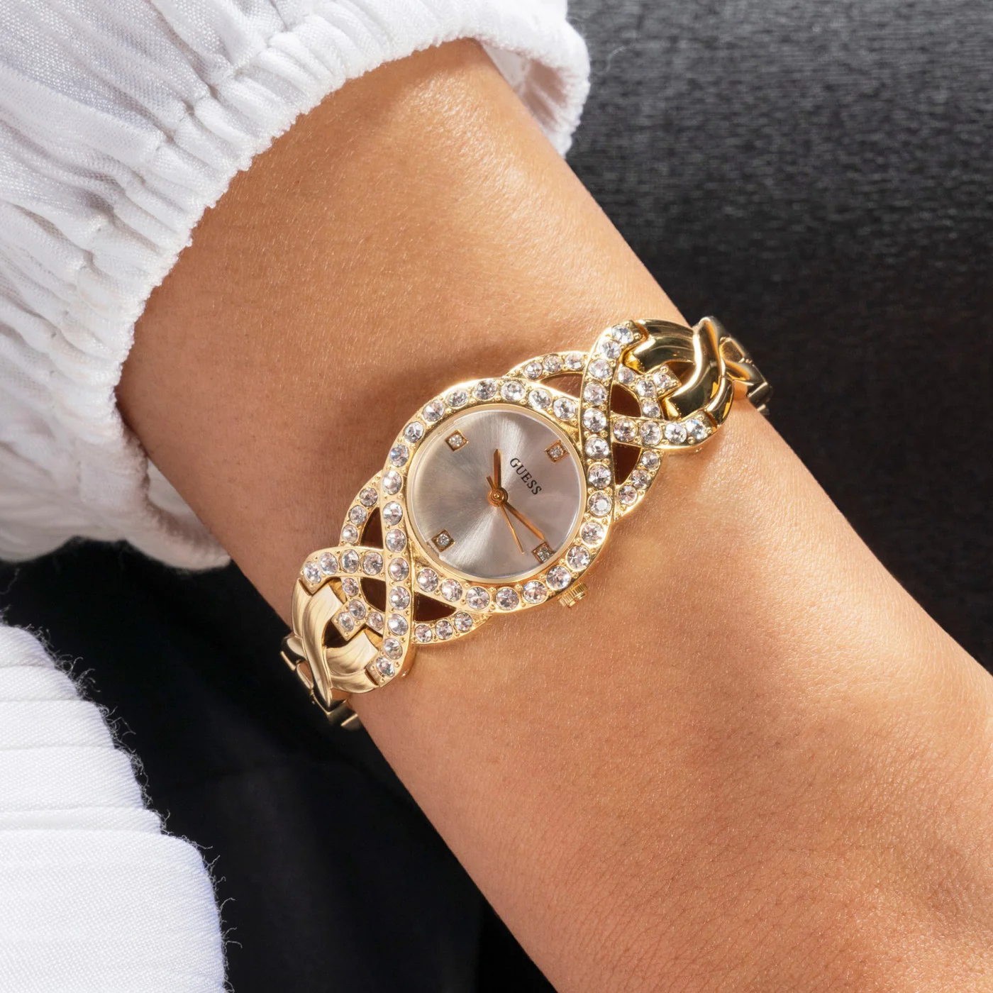 Guess Adorn Gold Watch GW0682L2 - Image 2