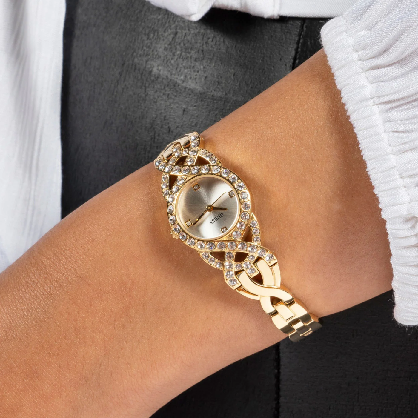 Guess Adorn Gold Watch GW0682L2 - Image 3