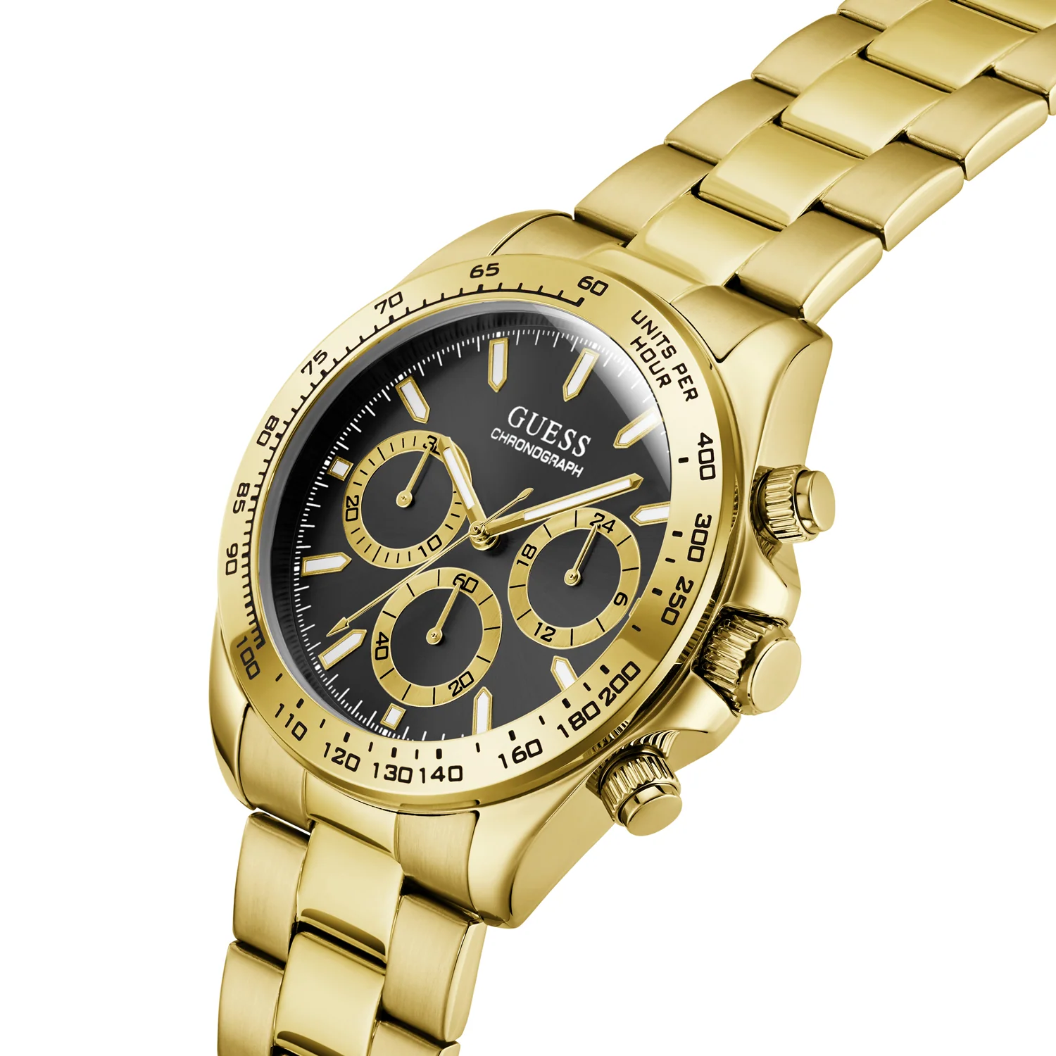 Guess Arthur Black Chronograph Men's Watch GW1058G2 - Image 3