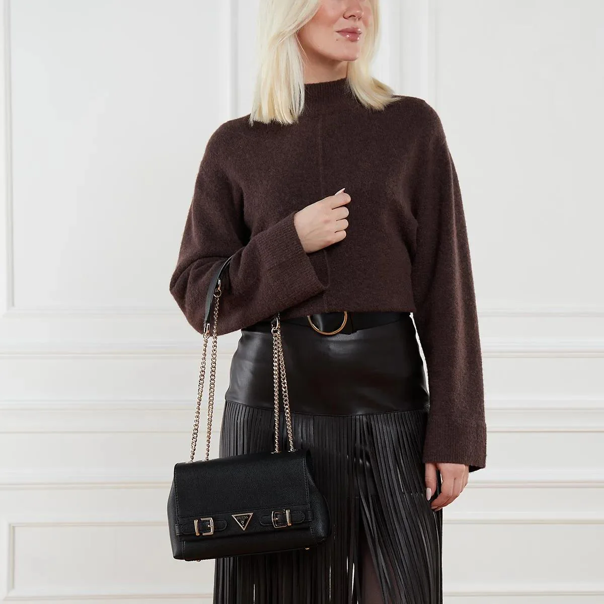 Guess Black Crossbody Bag 2001-A0372730 - Image 2