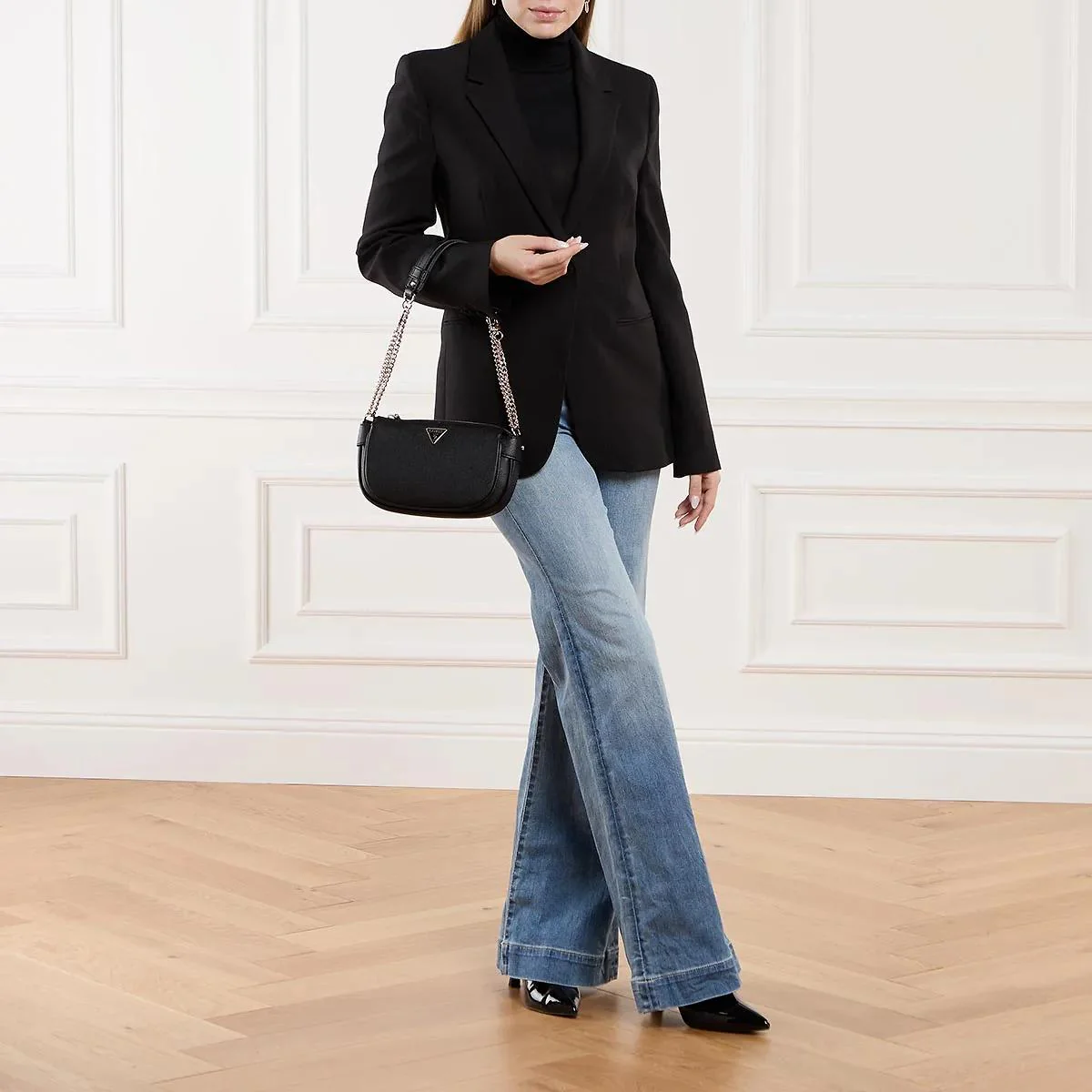 Guess Black Shoulder Bag 2001-A0479262 - Image 2