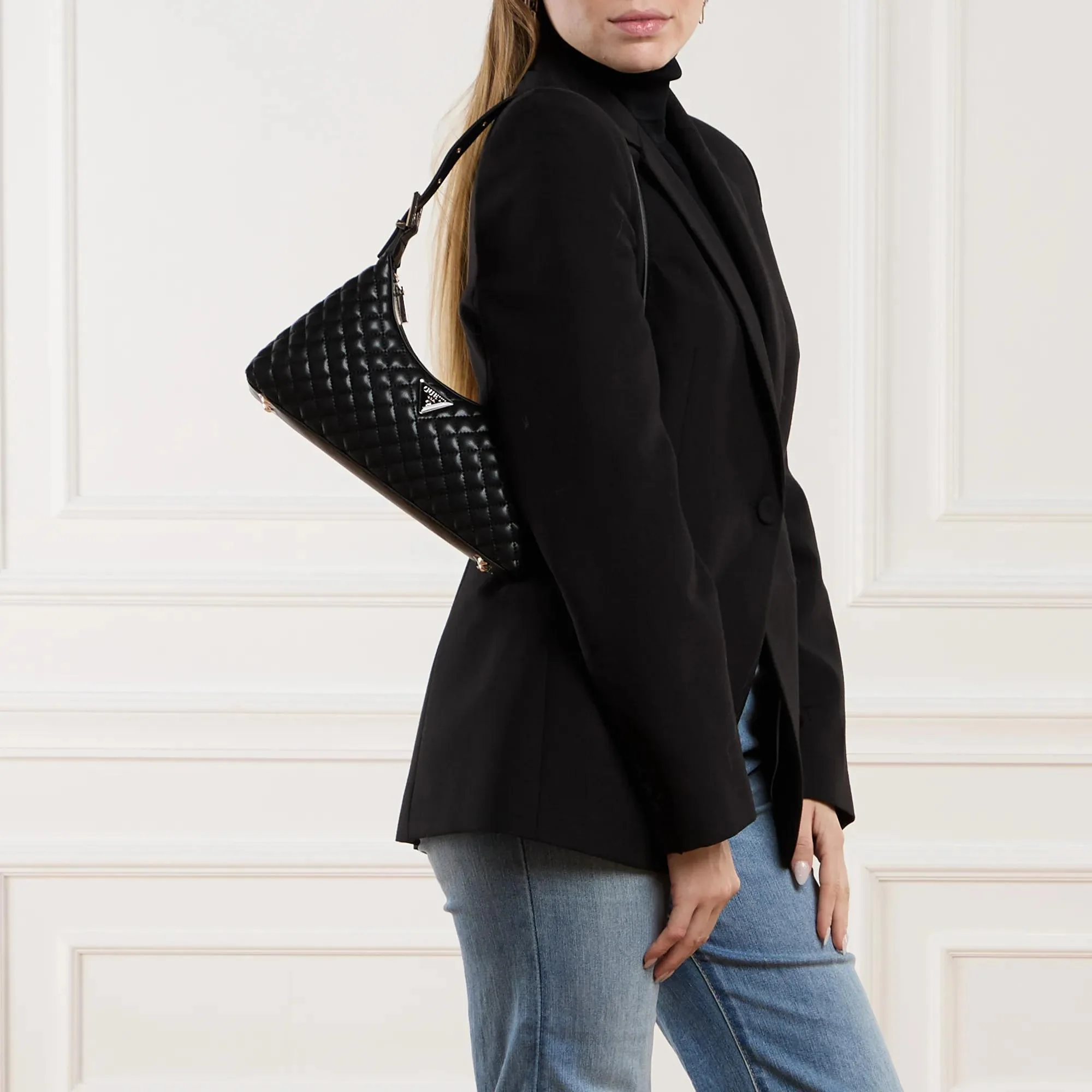 Guess Black Shoulder Bag 2001-A0479273 - Image 2