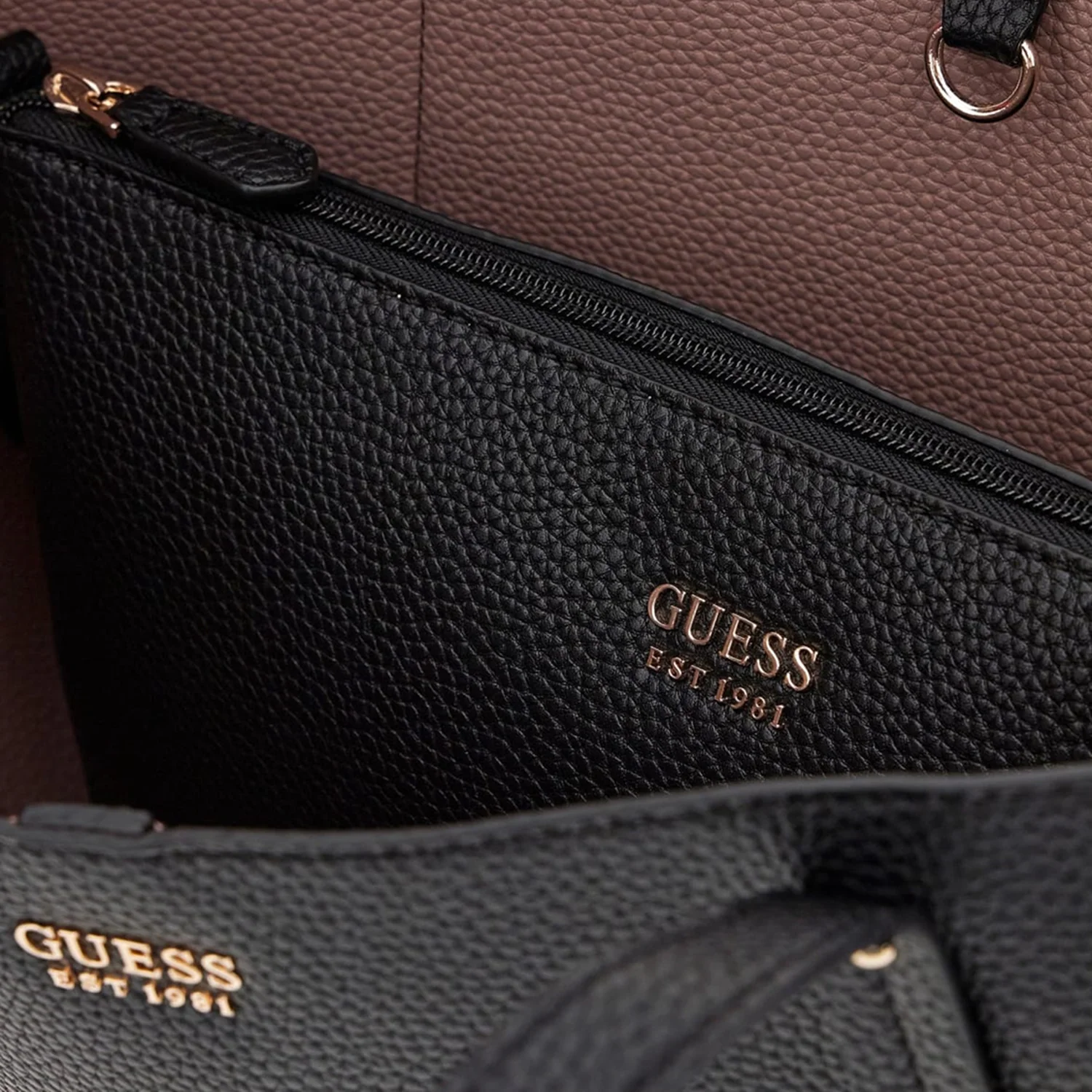 Guess Brenton Black Tote Bag HWPG96-48230-BLA - Image 2
