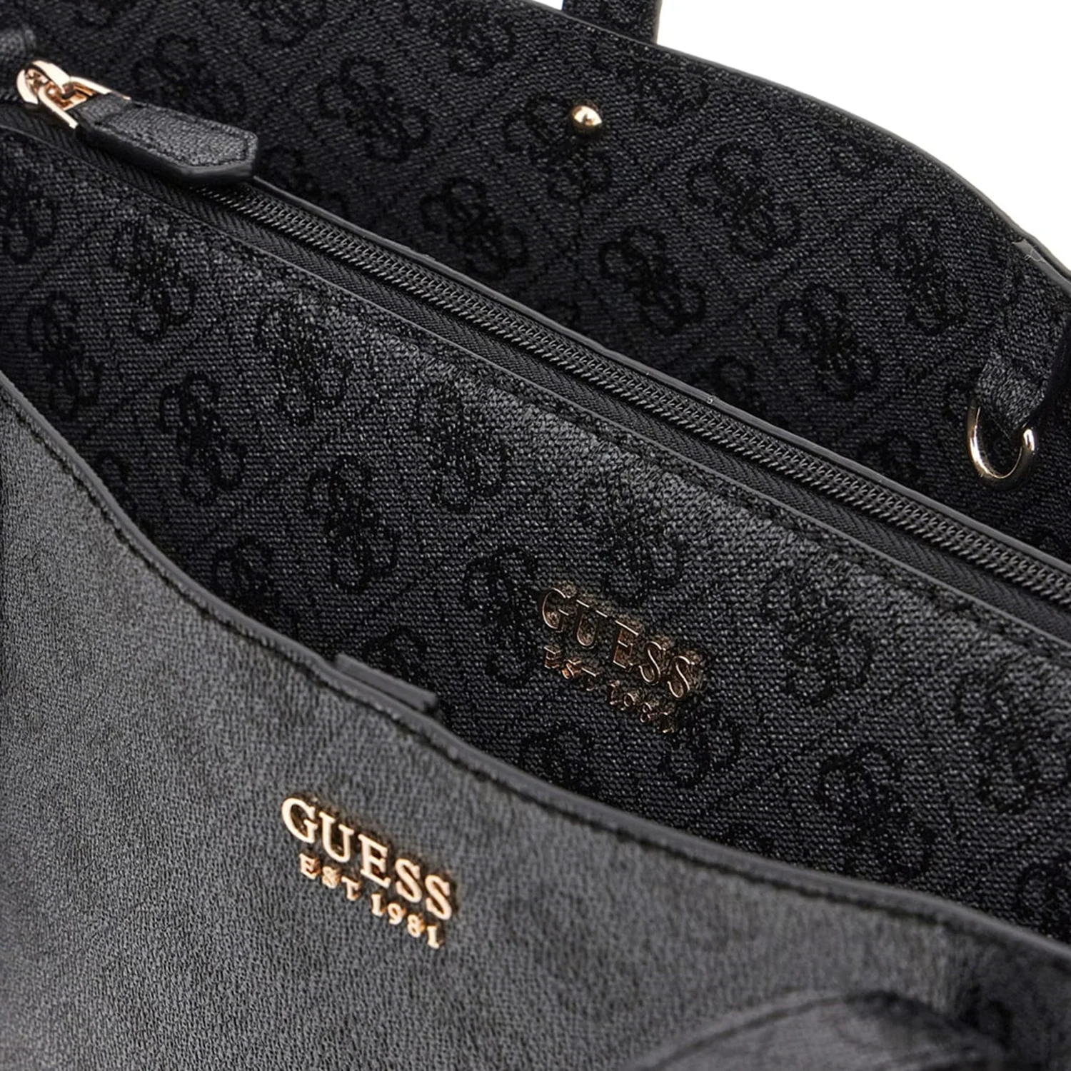 Guess Brenton Coal Logo Tote Bag HWLG96-48230-CLO - Image 2