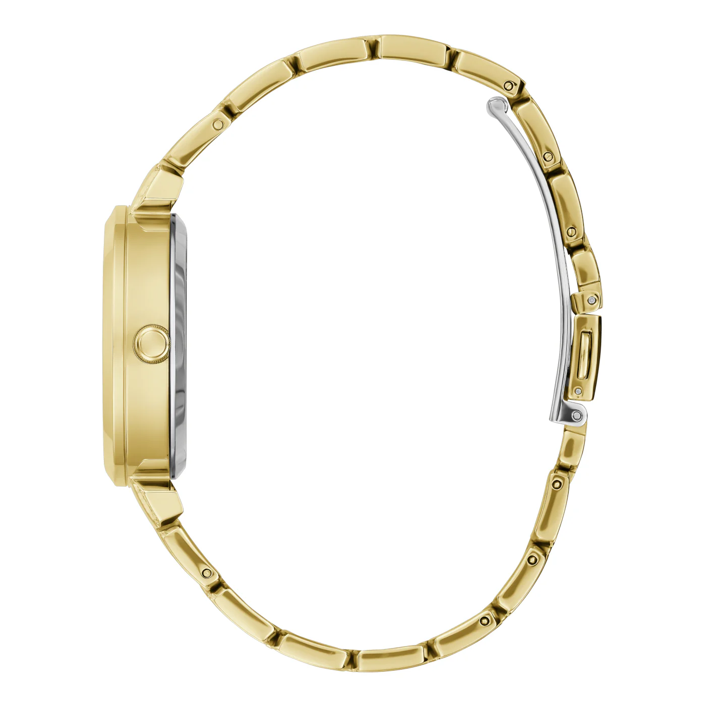 GUESS Crystal Clear Gold Watch GW0470L2 - Image 4