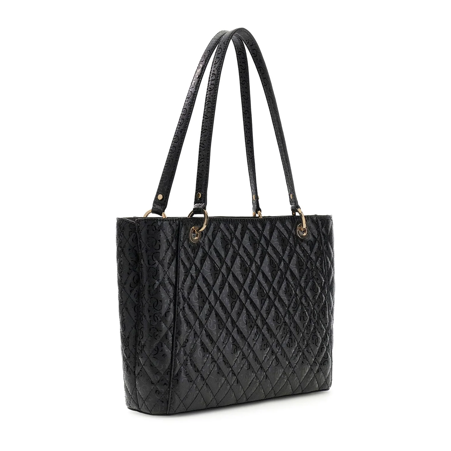 Guess Isemay Noel Black Tote Bag HWGG96-28250-BLA - Image 2