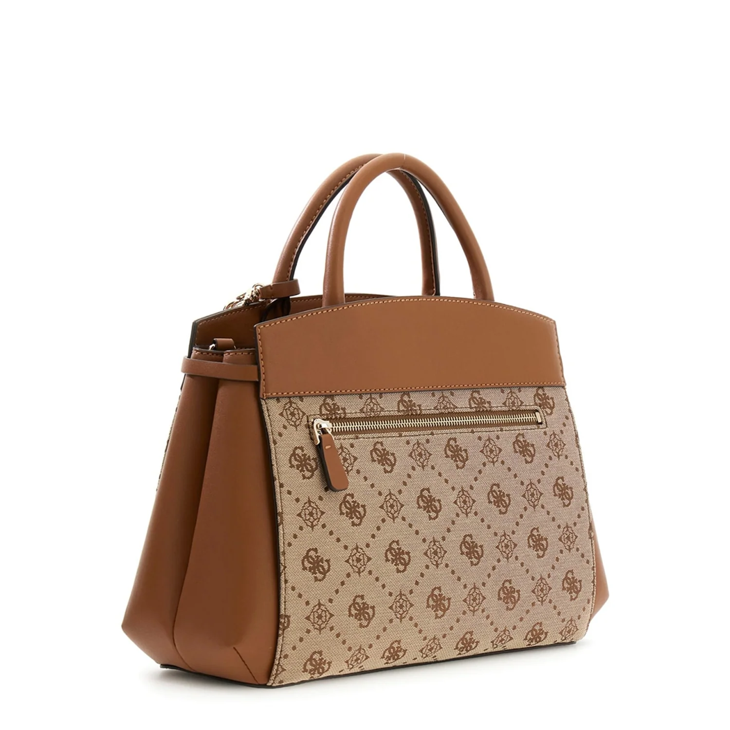 Guess Melinda Latte Logo Tri Comp Handbag HWJP99-2060-LTL - Image 2