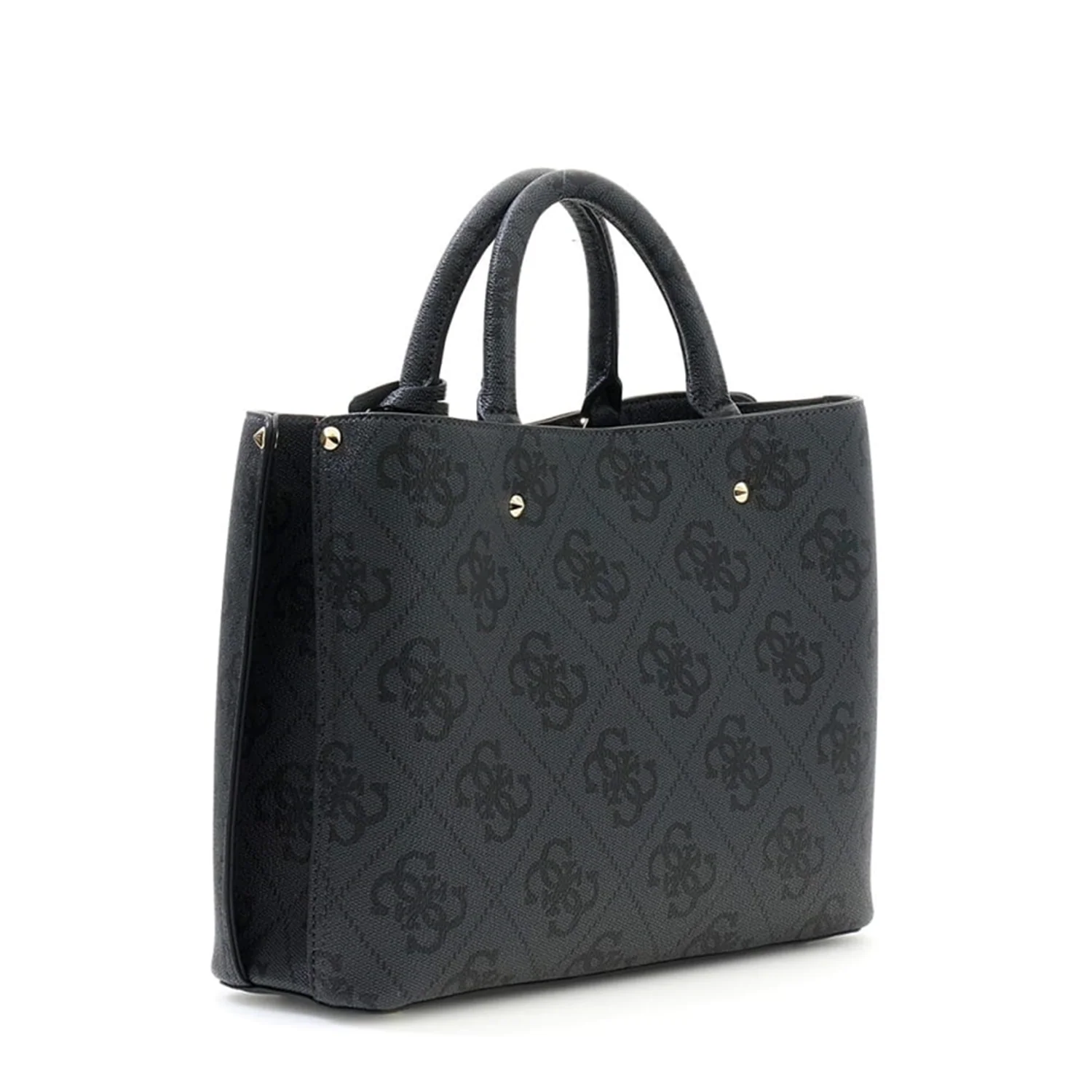 Guess Meridian II Coal Logo Girlfriend Satchel HWOS69-74060-CLO - Image 3