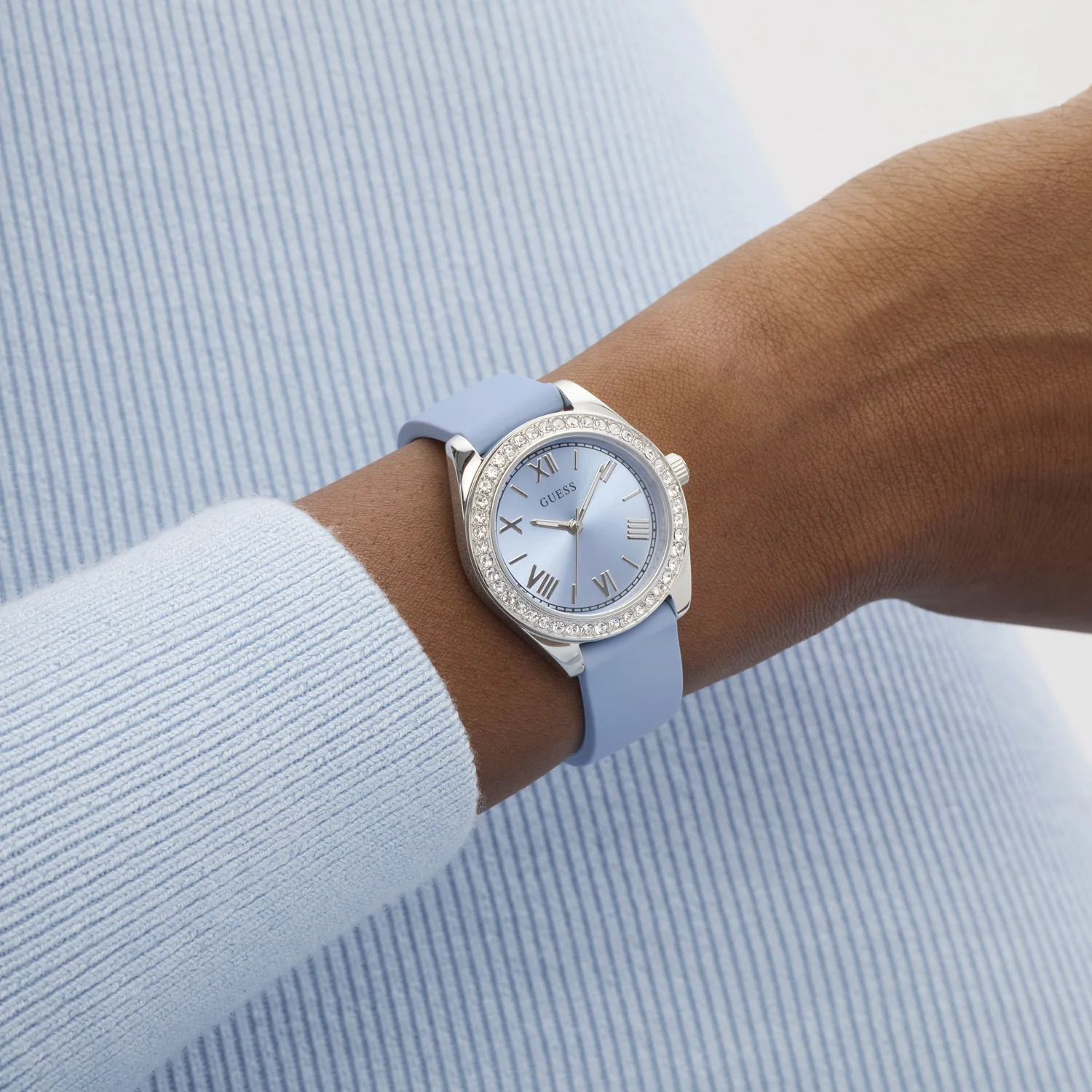 Guess Mini Luna Light Blue Women's Watch GW1000L1 - Image 6
