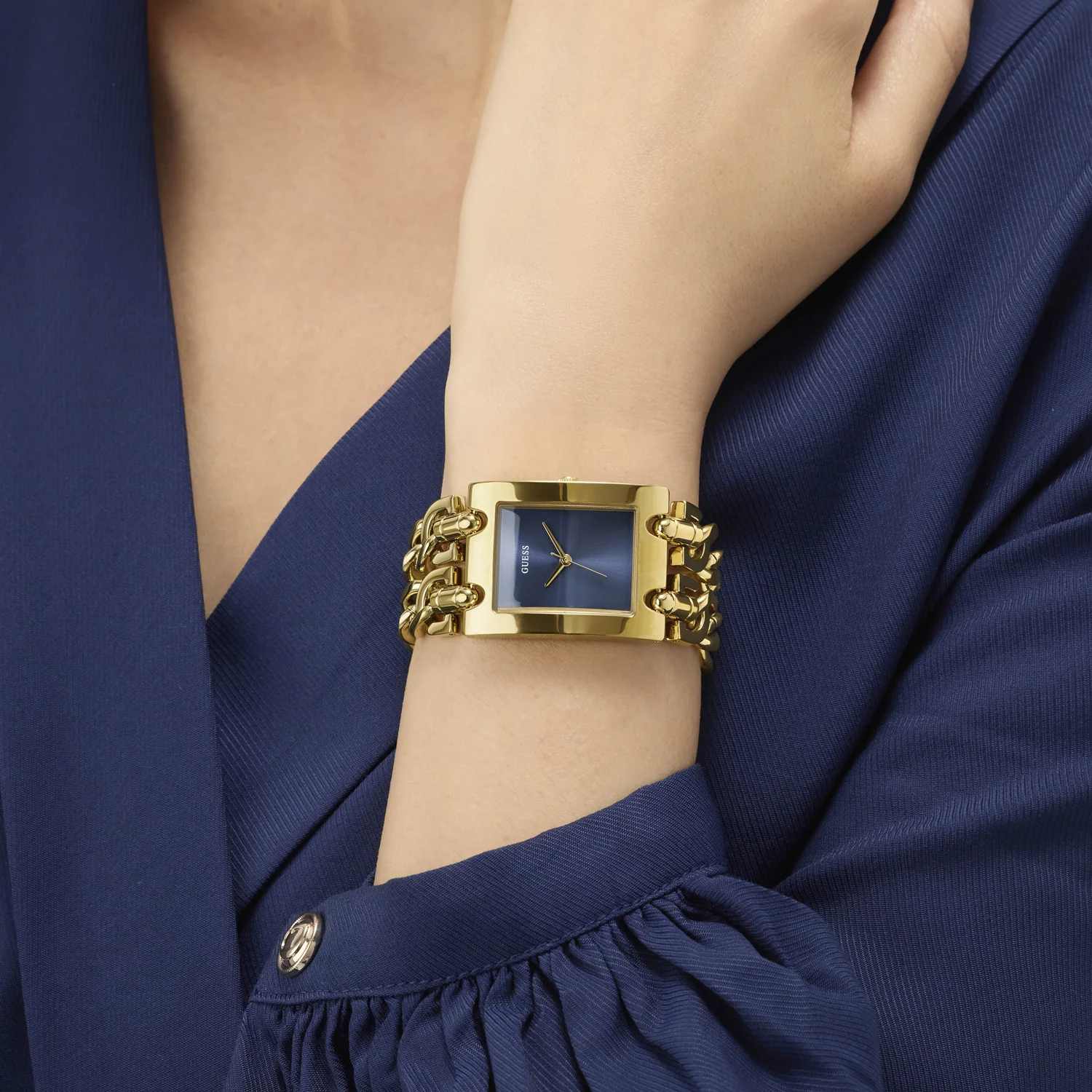 Guess Mod Heavy Metal Navy Women's Watch GW0740L3 - Image 2