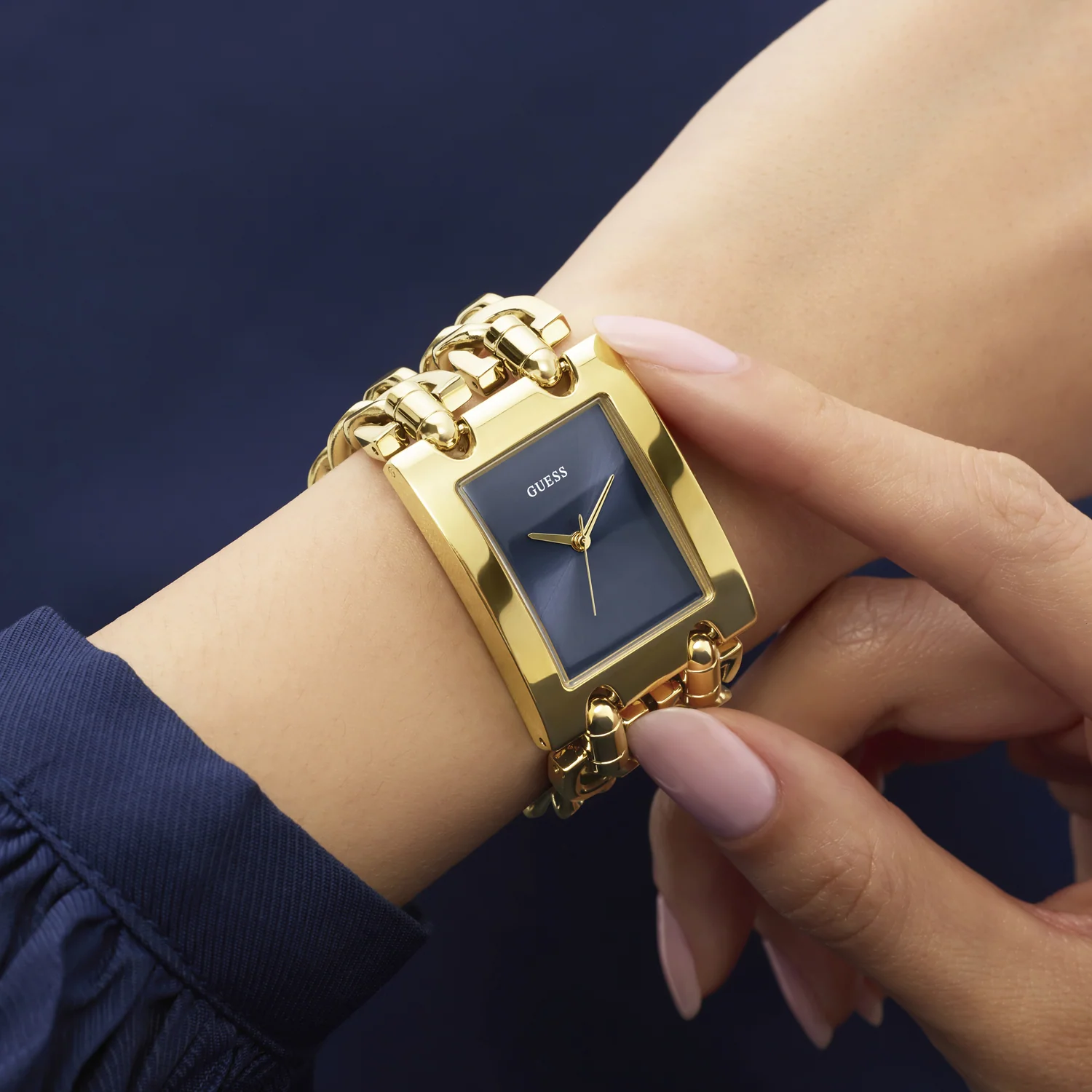 Guess Mod Heavy Metal Navy Women's Watch GW0740L3 - Image 4