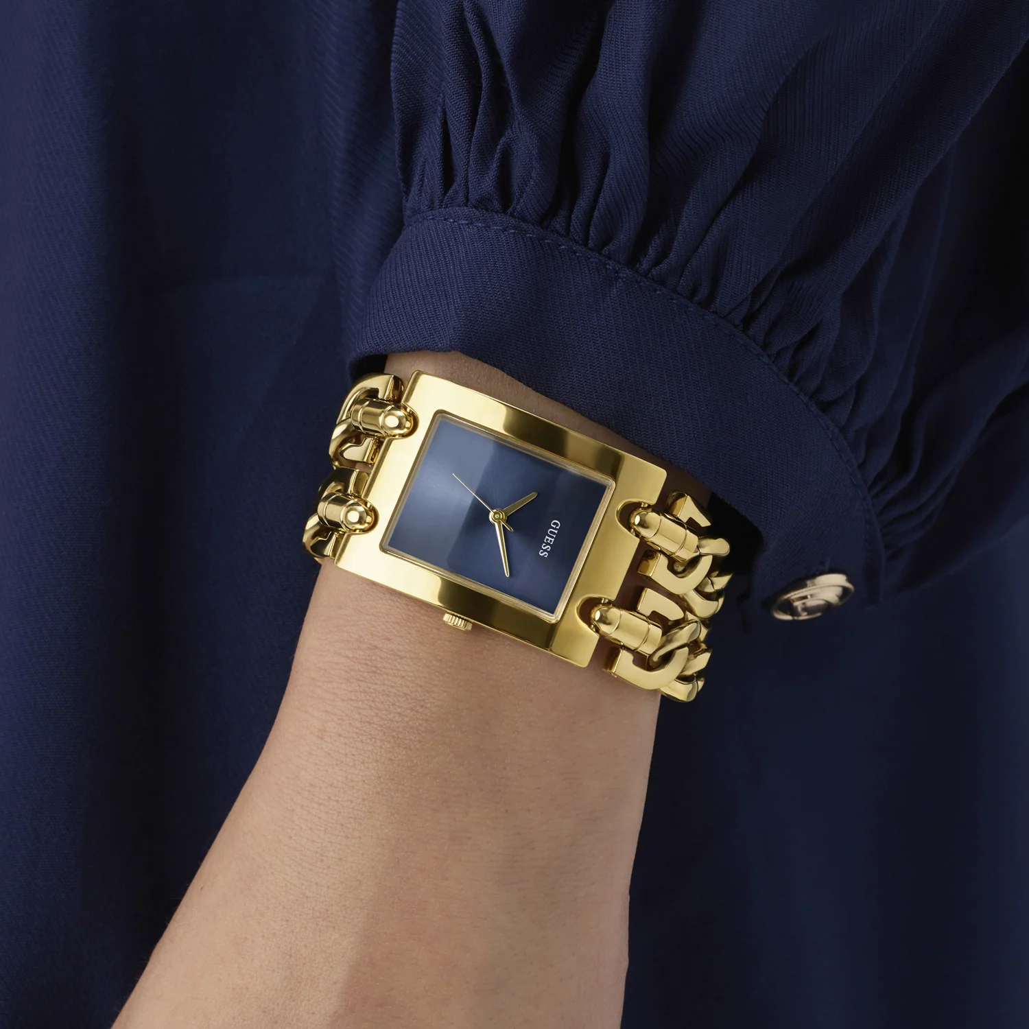Guess Mod Heavy Metal Navy Women's Watch GW0740L3 - Image 6