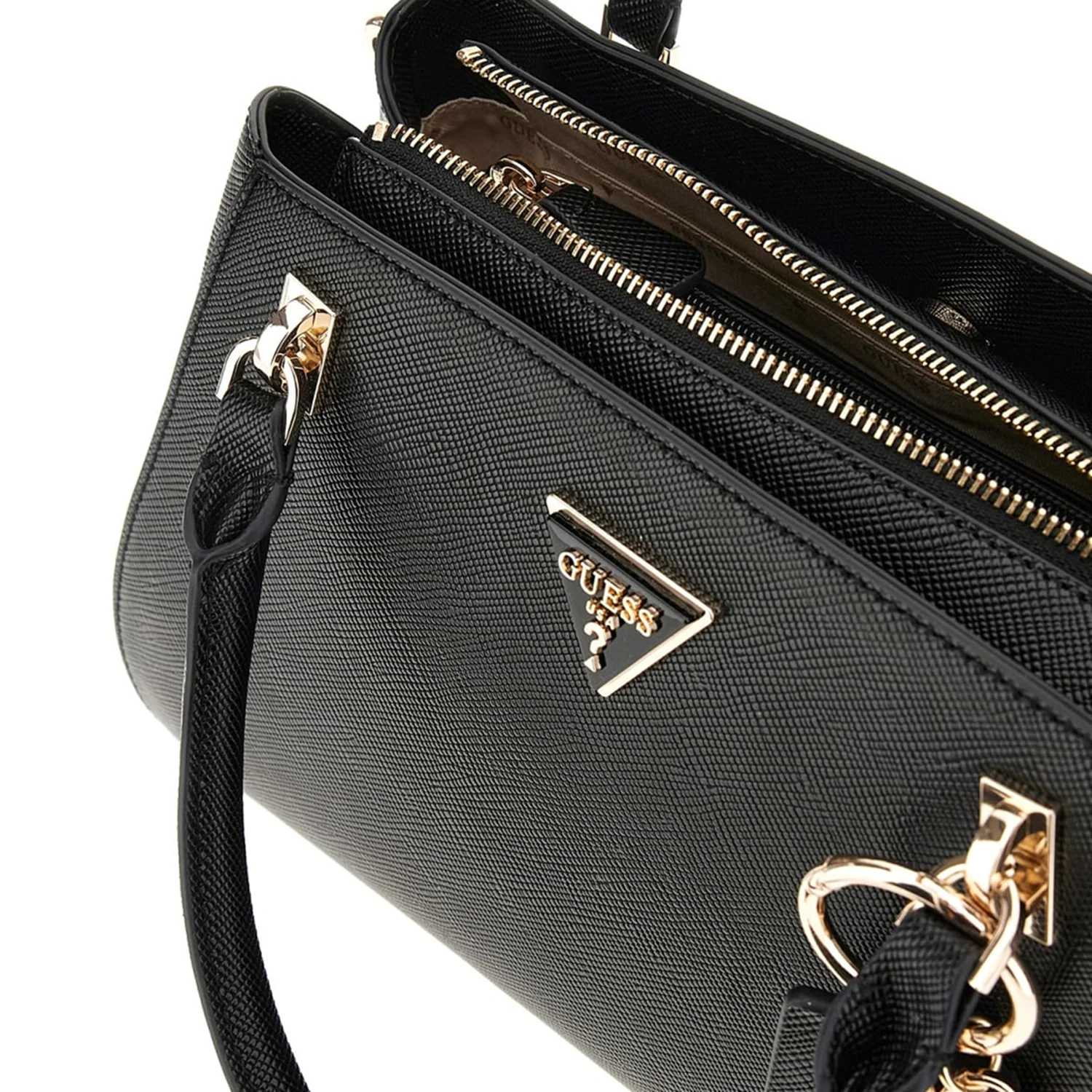 Guess Noelle Black Luxury Handbag HWZG96-72070-BLA - Image 2