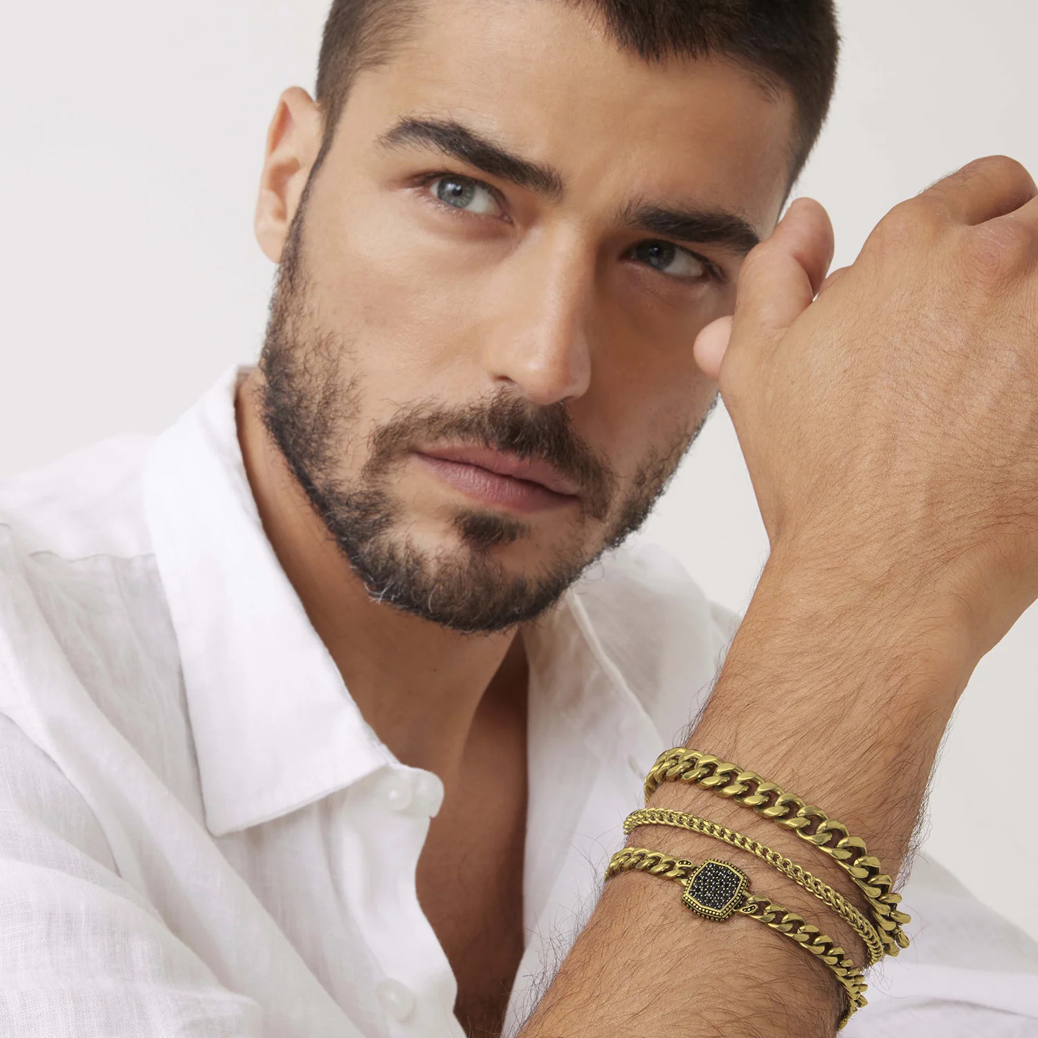 Guess Urban Code Gold-coloured Bracelet JUMB06023JWYGS - Image 2