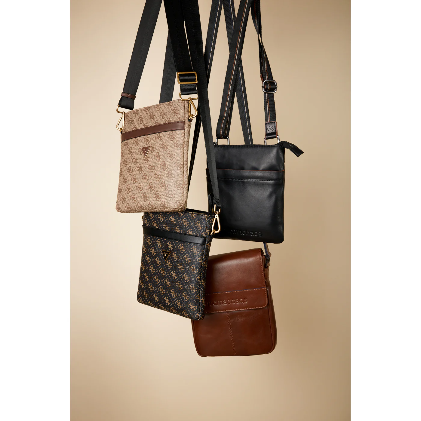 GUESS Vezzola Beige Crossbody Bag HMEVZL-P2223-BBO - Image 5