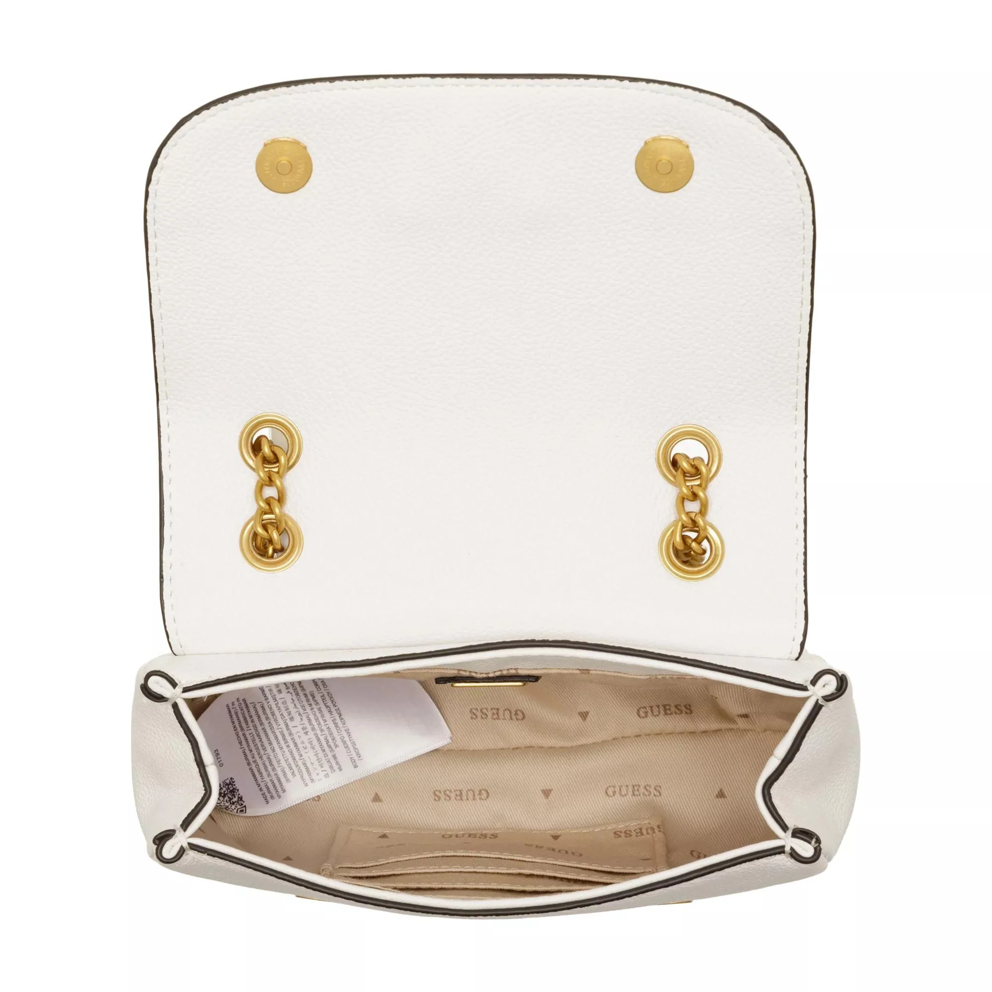 Guess White Crossbody Bag 2001-A0244225 - Image 6