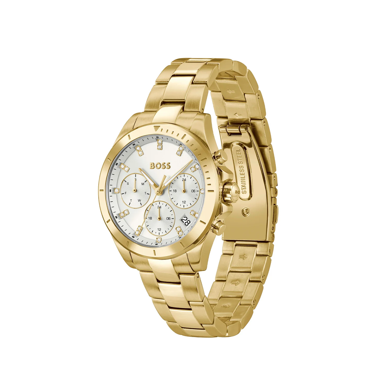 Hugo Boss Alley Gold Women's Watch HB1502829 - Image 2