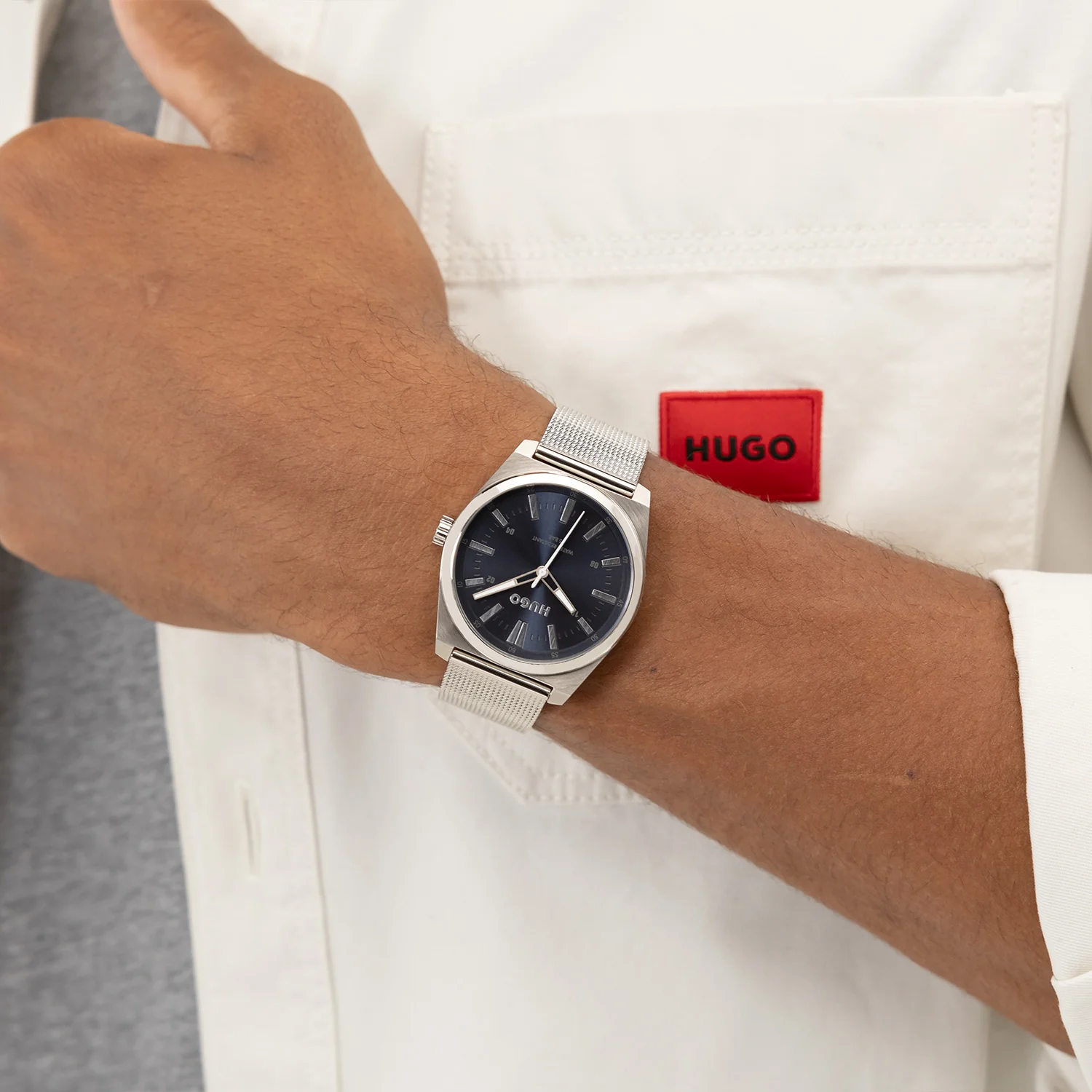 Hugo Boss #ARK Silver Men's Watch HU1530439 - Image 3
