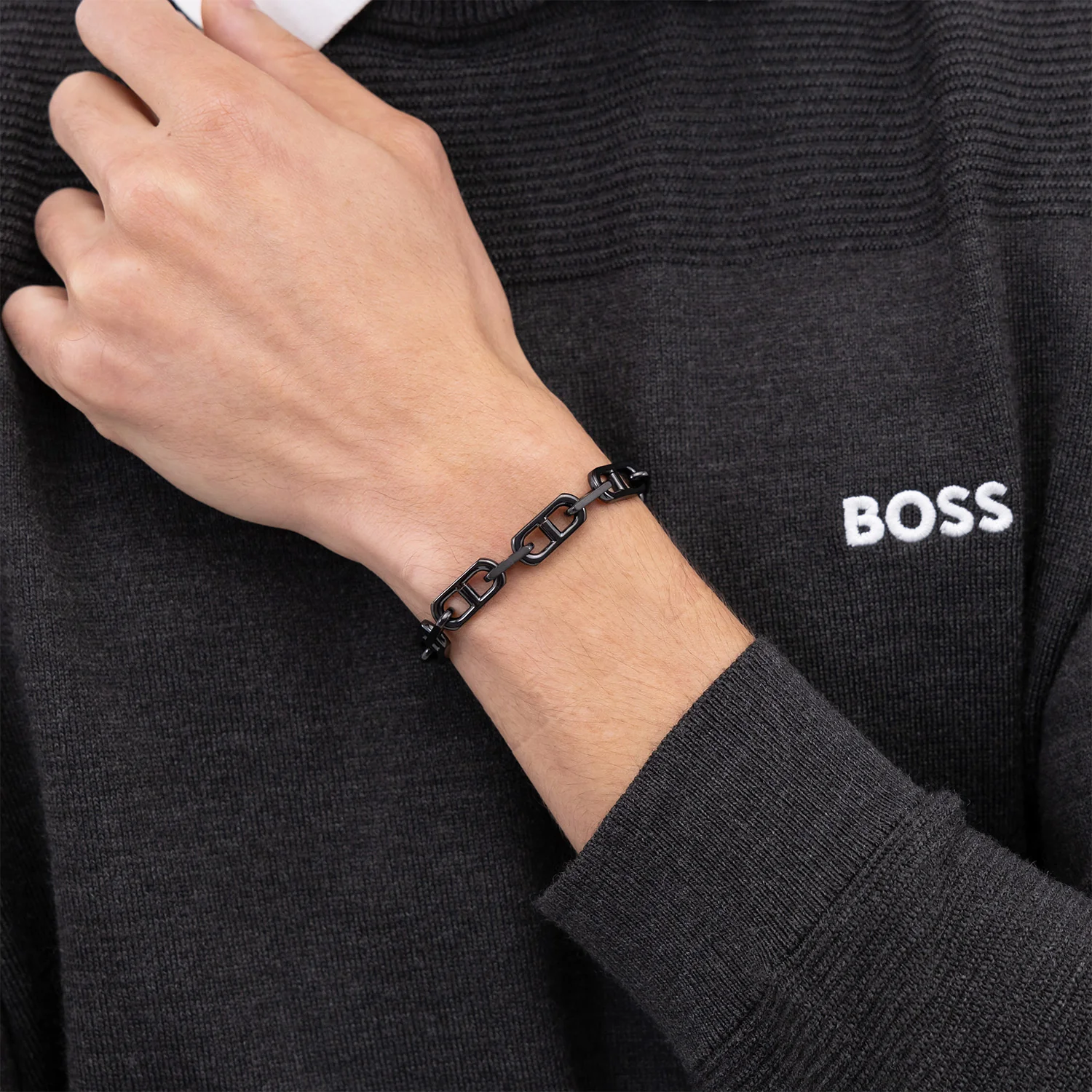 Hugo Boss BOSS Black Chain Bracelet HBJ1580728M - Image 2