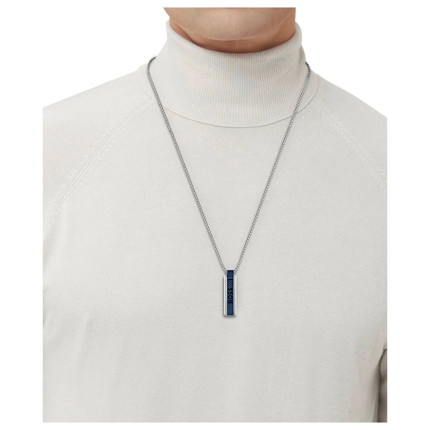 Hugo Boss BOSS Sakis Stainless Steel Necklace 2002-HBJ1580370 - Image 3