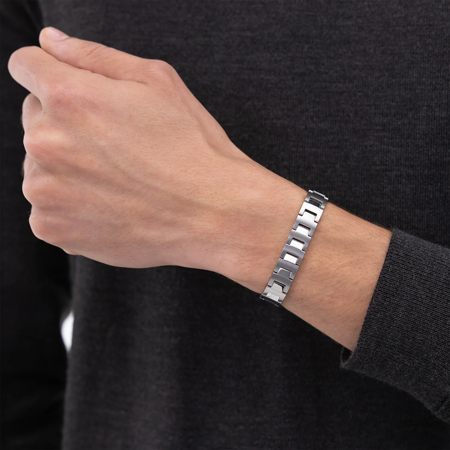 Hugo Boss BOSS Silver Chain Bracelet HBJ1580751 - Image 2
