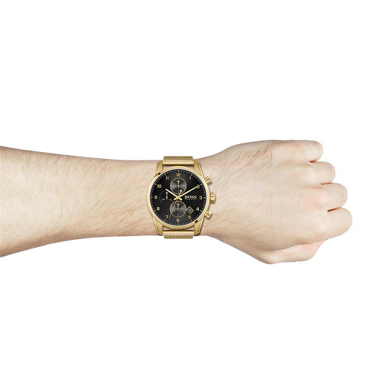 Hugo Boss BOSS SKYMASTER Zwart Heren Horloge 2002-HB1513838 - Image 5