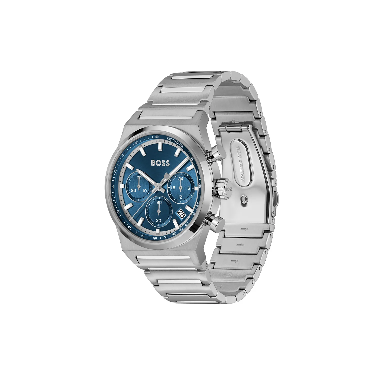 Hugo Boss CANDOR CHRONO Blauw Heren Horloge 2002-HB1514250 - Image 2