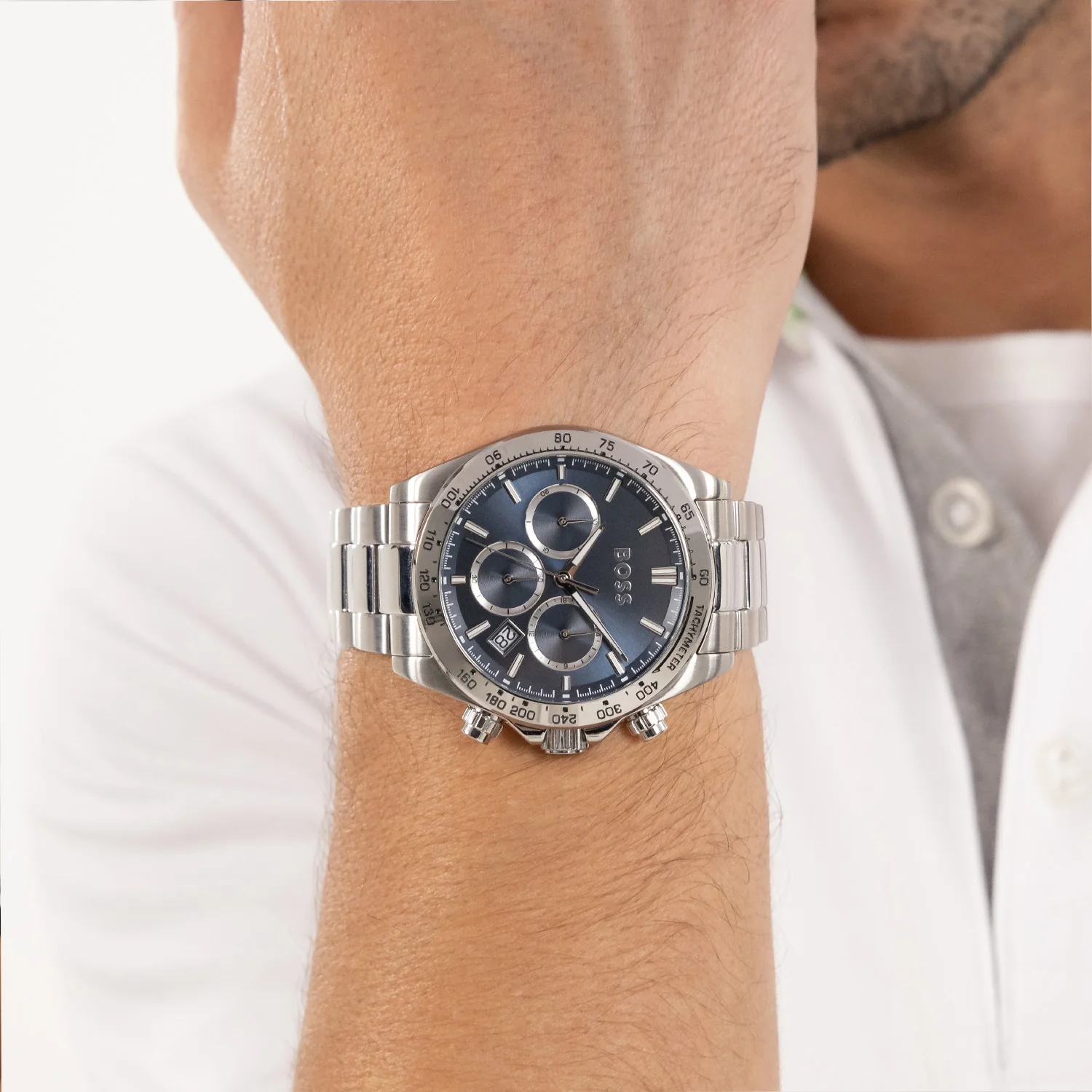 Hugo Boss Chronograph Watch 44 mm HB1514315 - Image 2