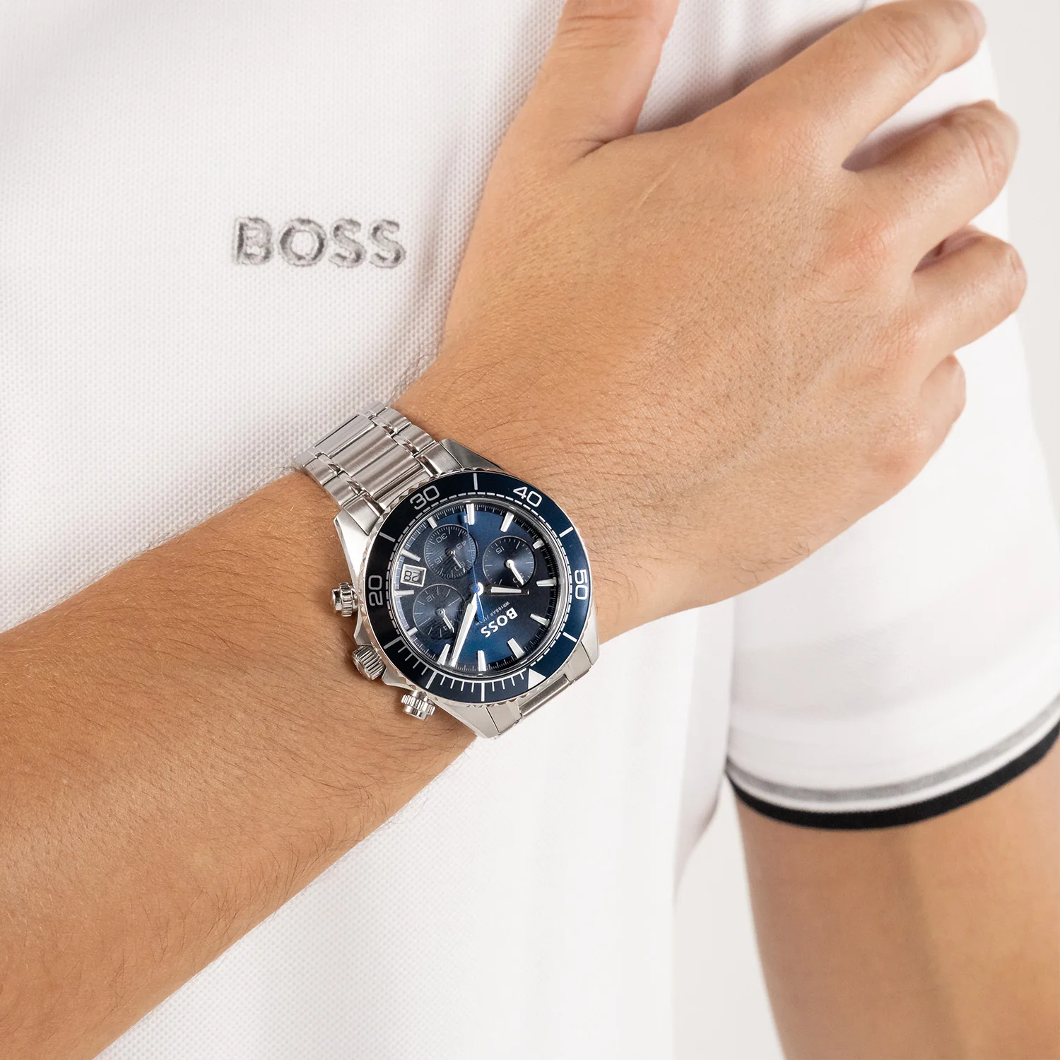 Hugo Boss Chronograph Watch 44 mm HB1514322 - Image 2