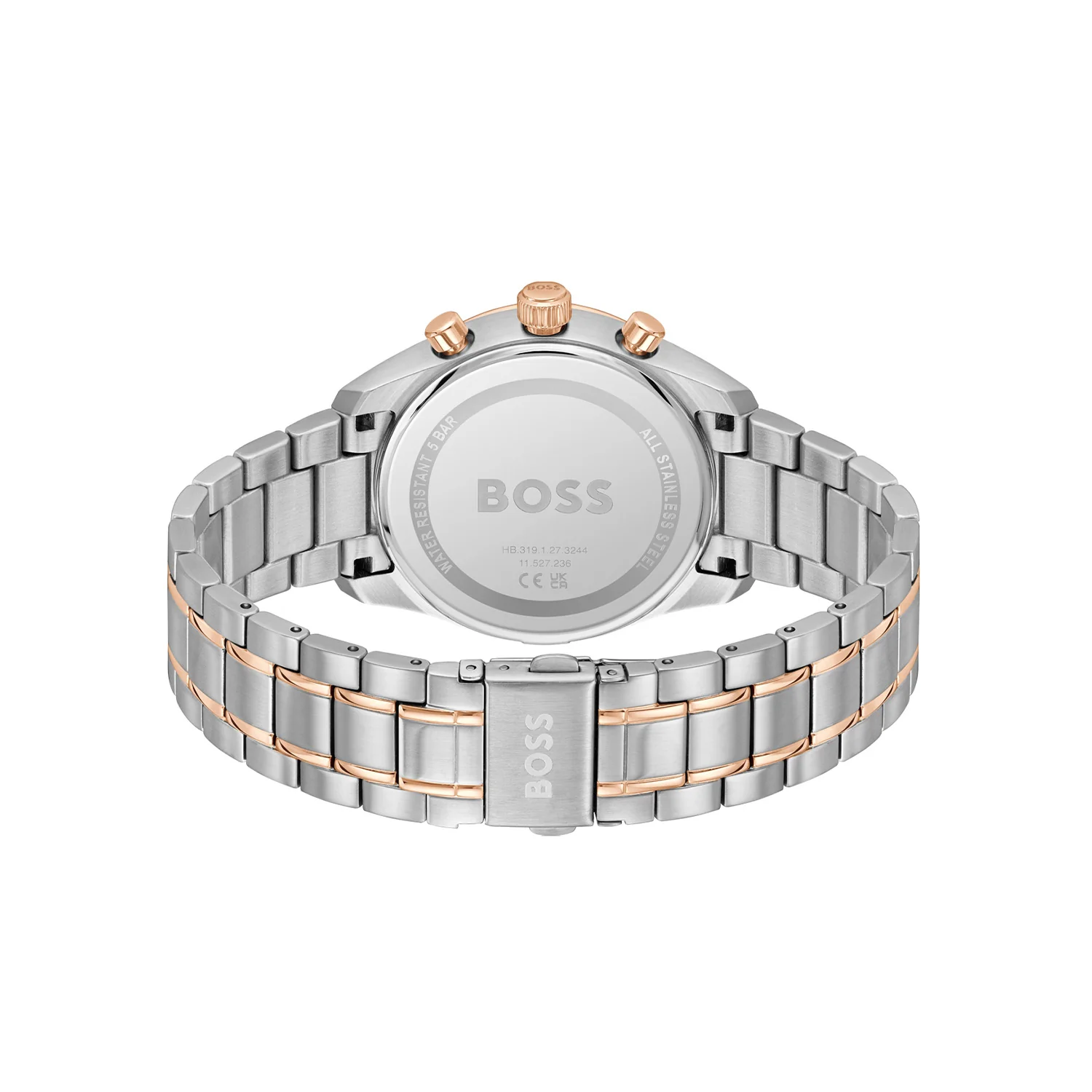 Hugo Boss Grand Prix 40 Silver Men's Watch HB1514260 - Image 4