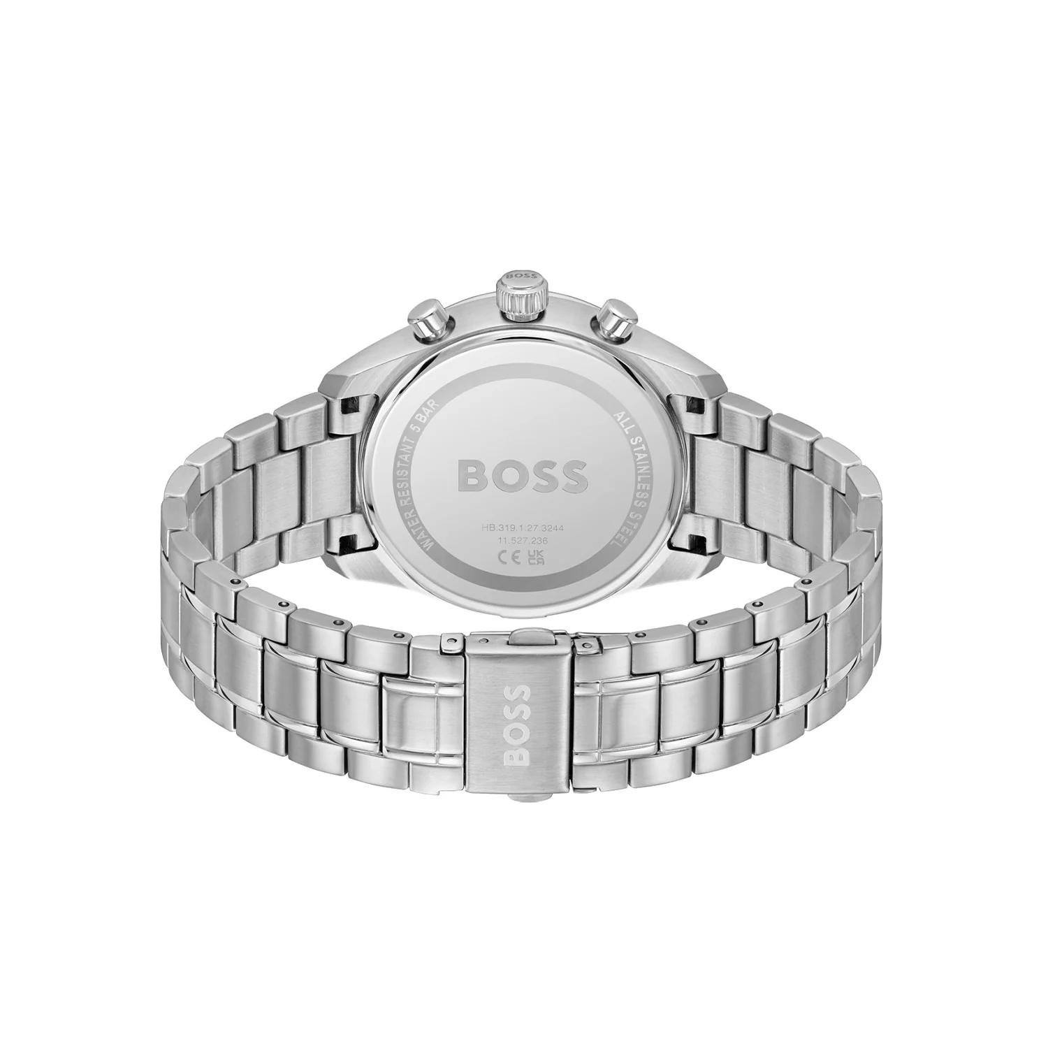 Hugo Boss Grand Prix 40 Silver Men's Watch HB1514265 - Image 4