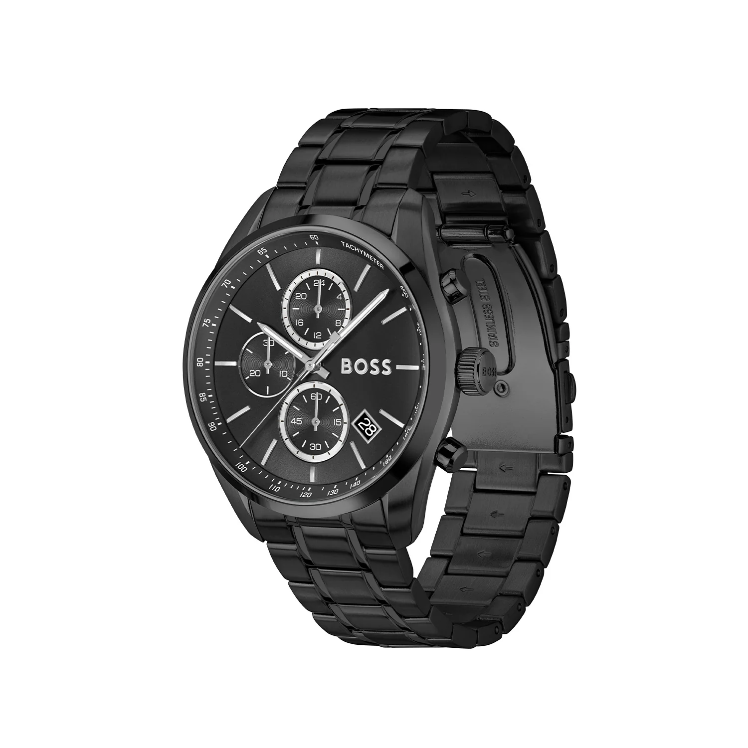 Hugo Boss Grand Prix 44 Black Men's Watch HB1514298 - Image 2