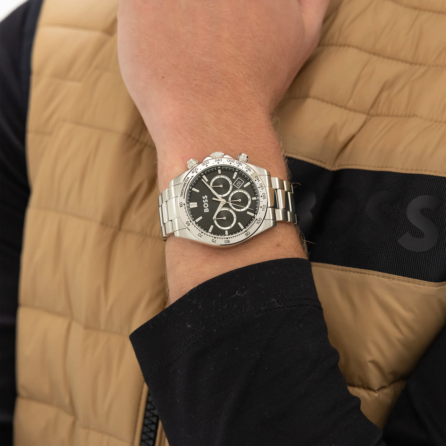 Hugo Boss Hero 2.0 Silver Men's Watch HB1514267 - Image 3