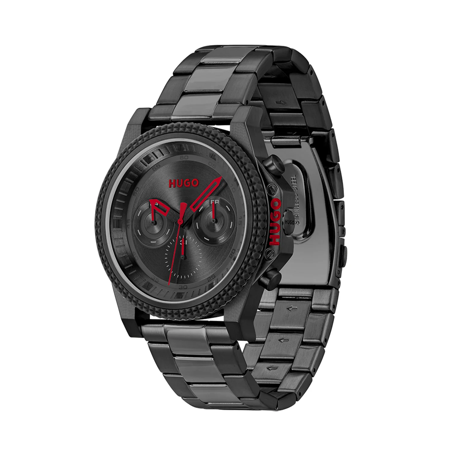 Hugo Boss HUGO #BRAVE Zwart Heren Horloge 2002-HU1530348 - Image 2