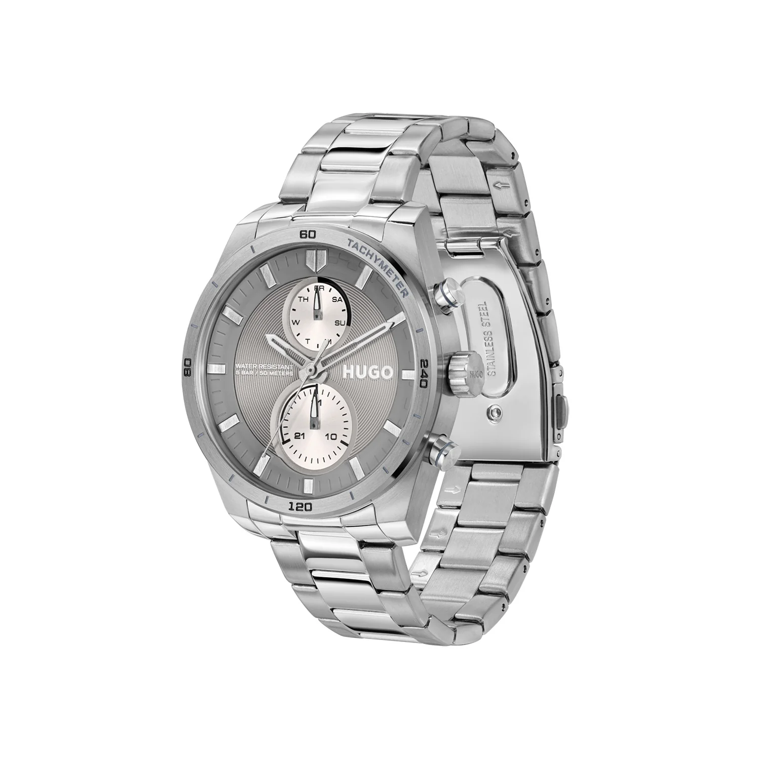 Hugo Boss HUGO #FAST Grijs Heren Horloge 2002-HU1530372 - Image 2