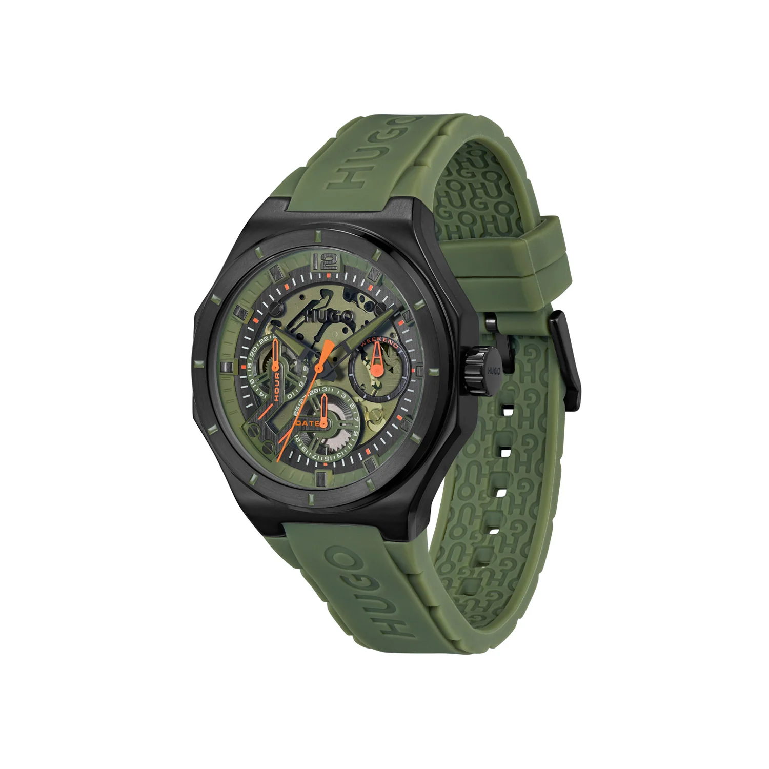 Hugo Boss HUGO #GRAIL SKELETON Groen Heren Horloge 2002-HU1530376 - Image 3
