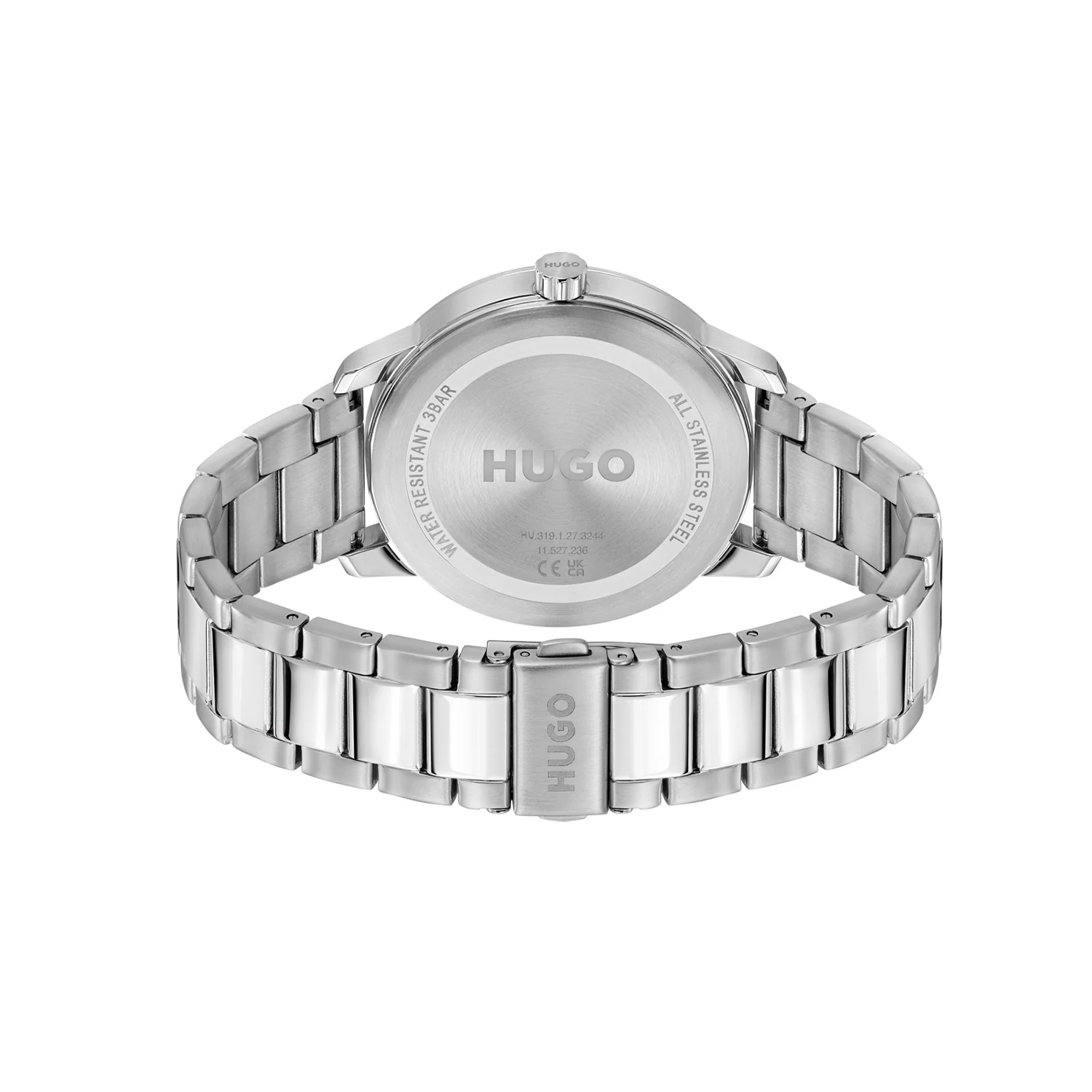 Hugo Boss HUGO #STAMP MULTI Zwart Heren Horloge 2002-HU1530368 - Image 2