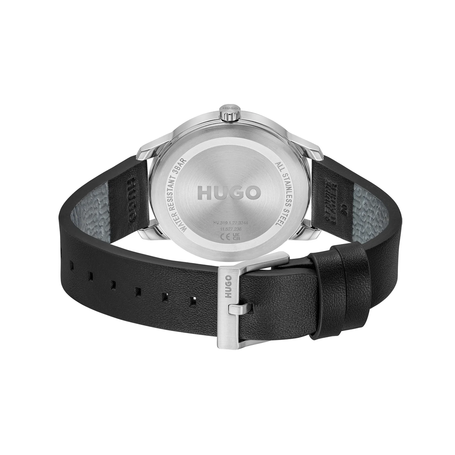 Hugo Boss HUGO #STAMP Zwart Heren Horloge 2002-HU1530362 - Image 2