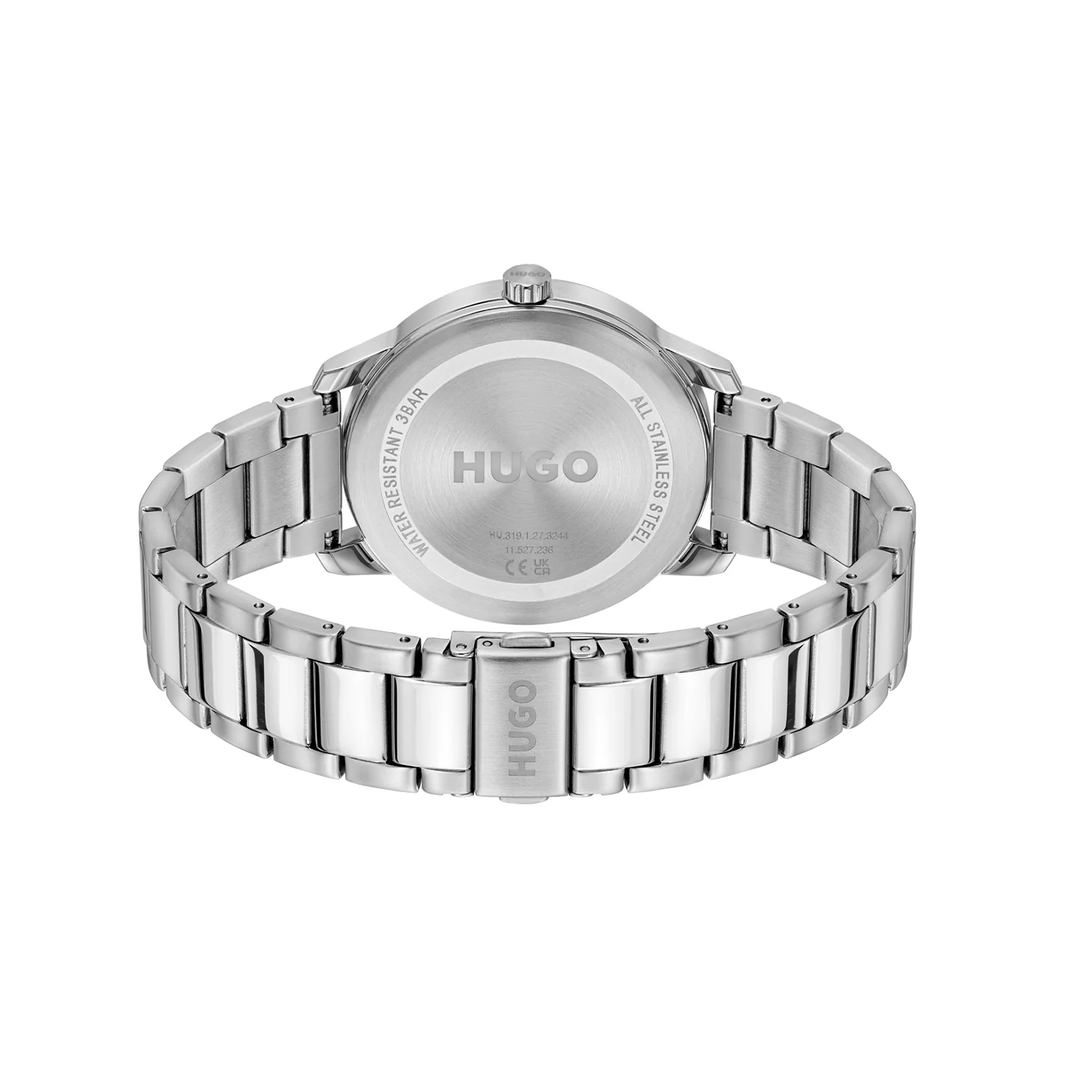 Hugo Boss HUGO #STAMP Zwart Heren Horloge 2002-HU1530364 - Image 3