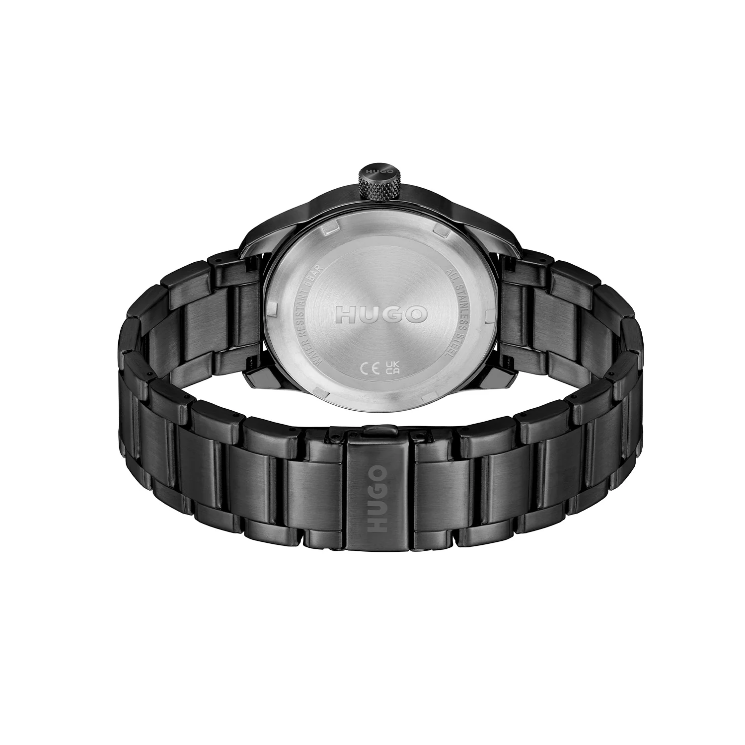Hugo Boss HUGO #TREK Zwart Heren Horloge 2002-HU1530333 - Image 4