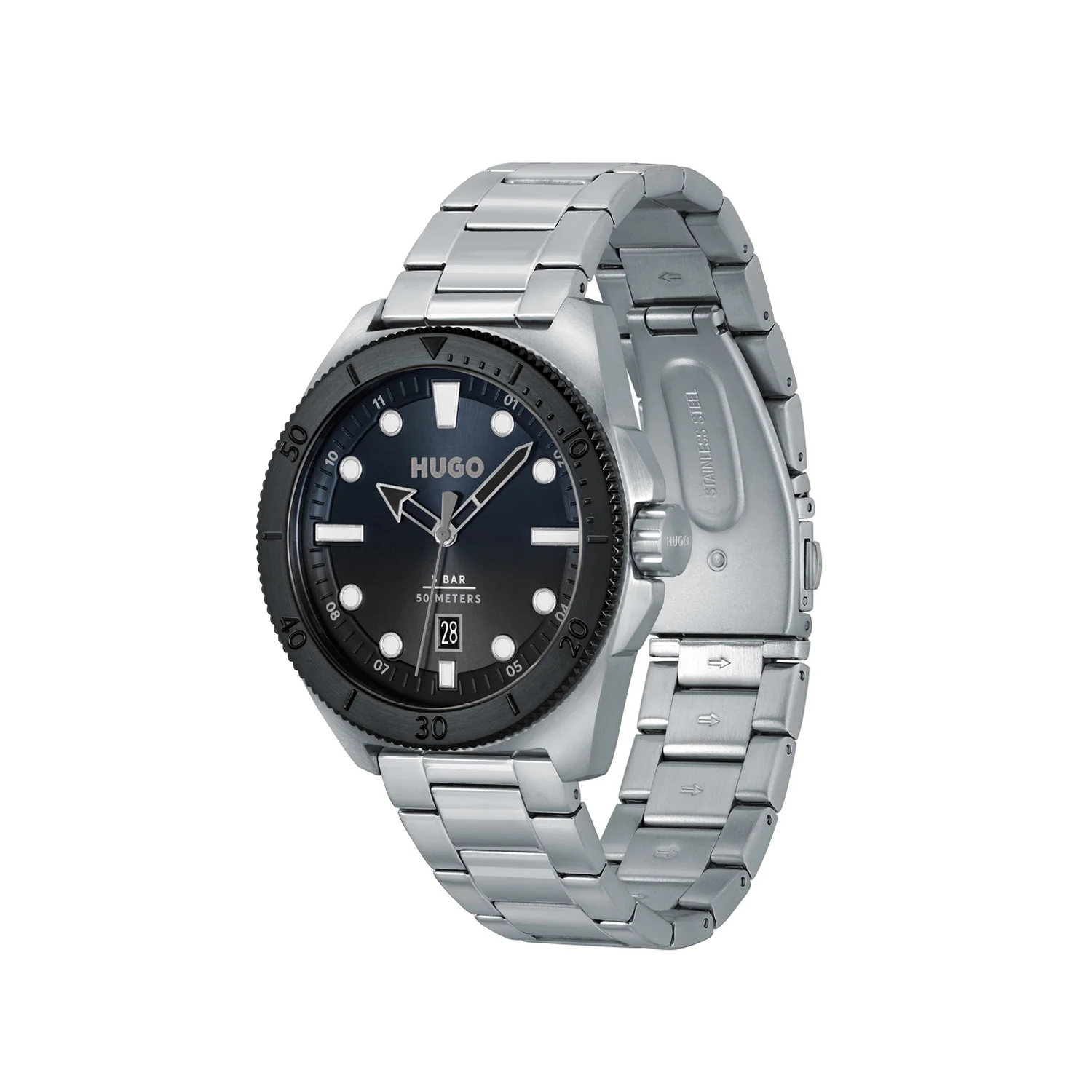 Hugo Boss HUGO #VISIT Blauw Heren Horloge 2002-HU1530305 - Image 2