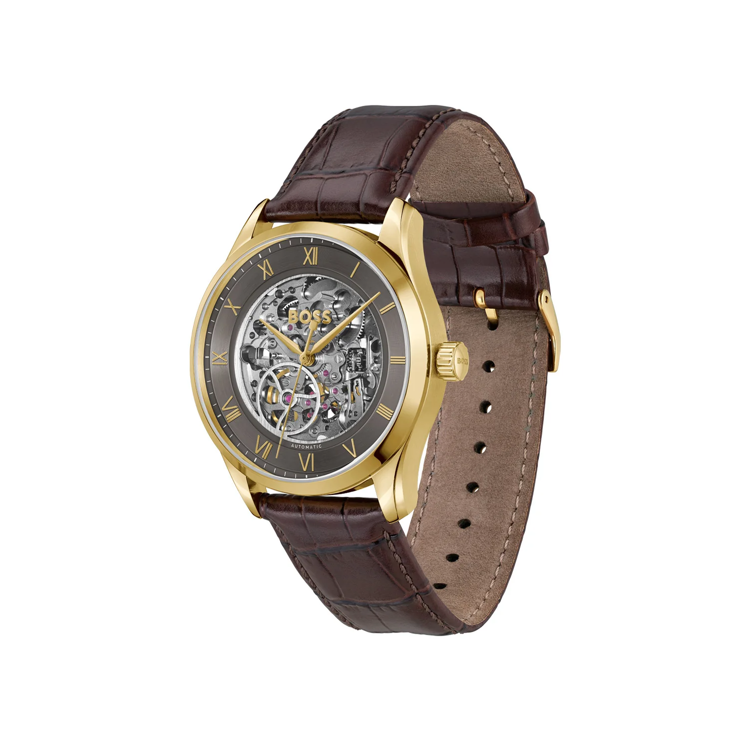 Hugo Boss Principe Skeleton Men's Watch HB1514235 - Image 3