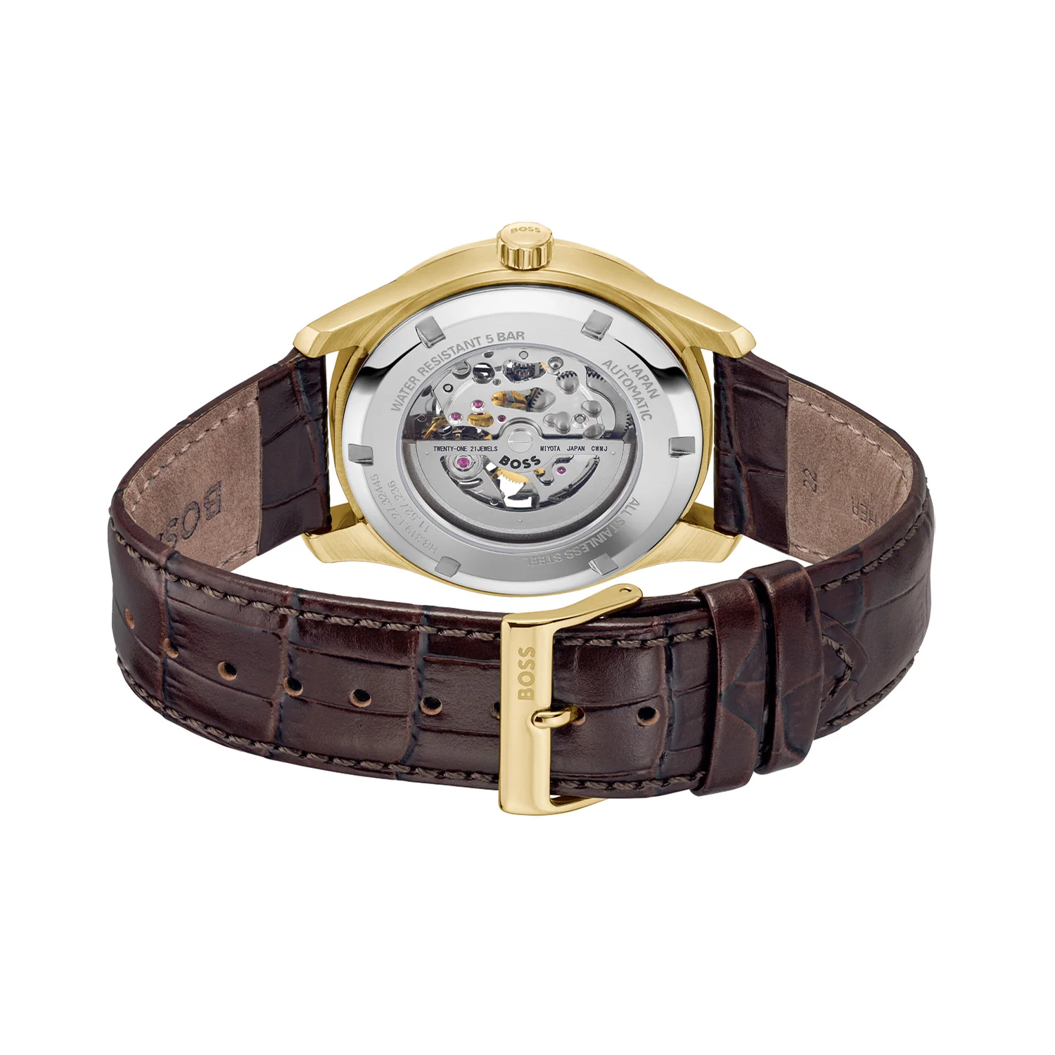 Hugo Boss Principe Skeleton Men's Watch HB1514235 - Image 4