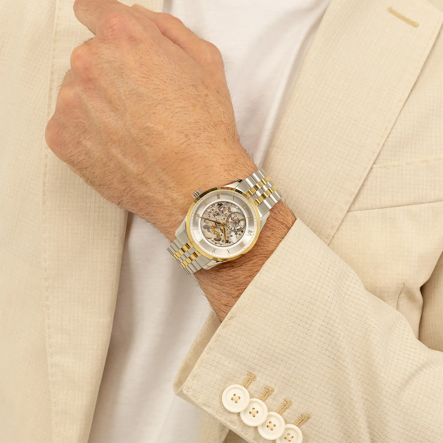 Hugo Boss Principe Skeleton Men's Watch HB1514237 - Image 2