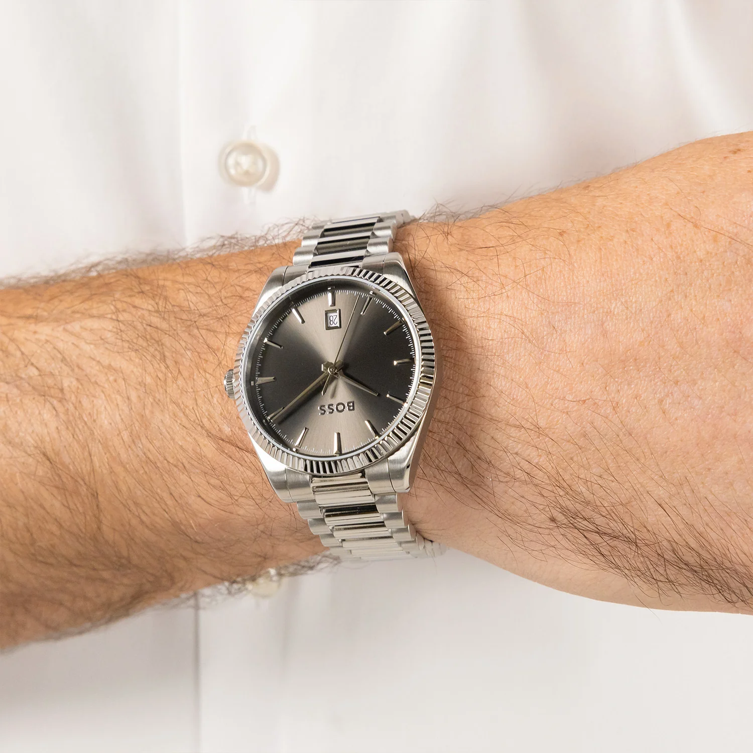 Hugo Boss Quartz Watch 40 mm HB1514310 - Image 2