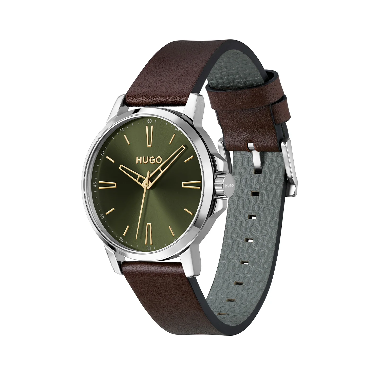 Hugo Boss #SMOOTH Silver Men's Watch HU1530418 - Image 3