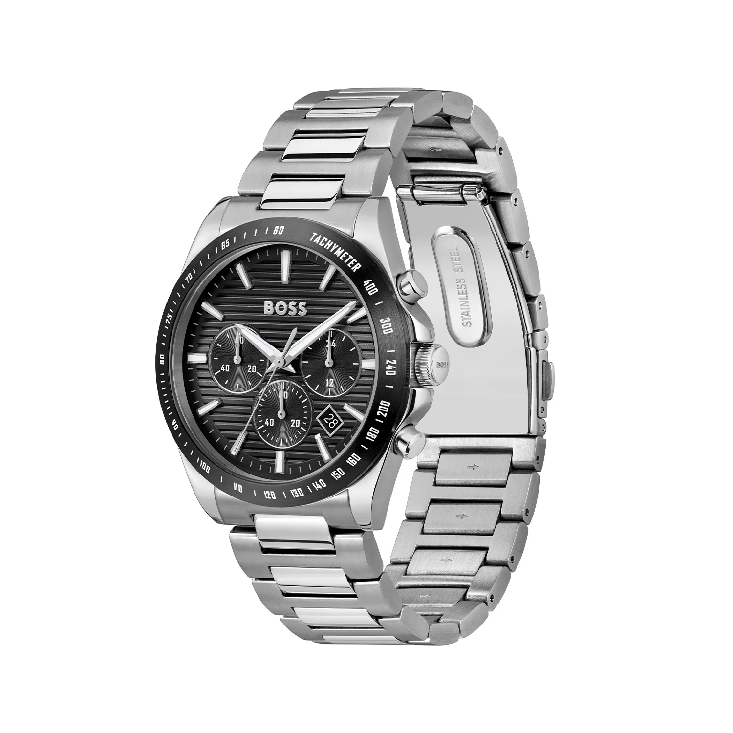 Hugo Boss Strike Chrono Silver Men's Watch HB1514290 - Image 2