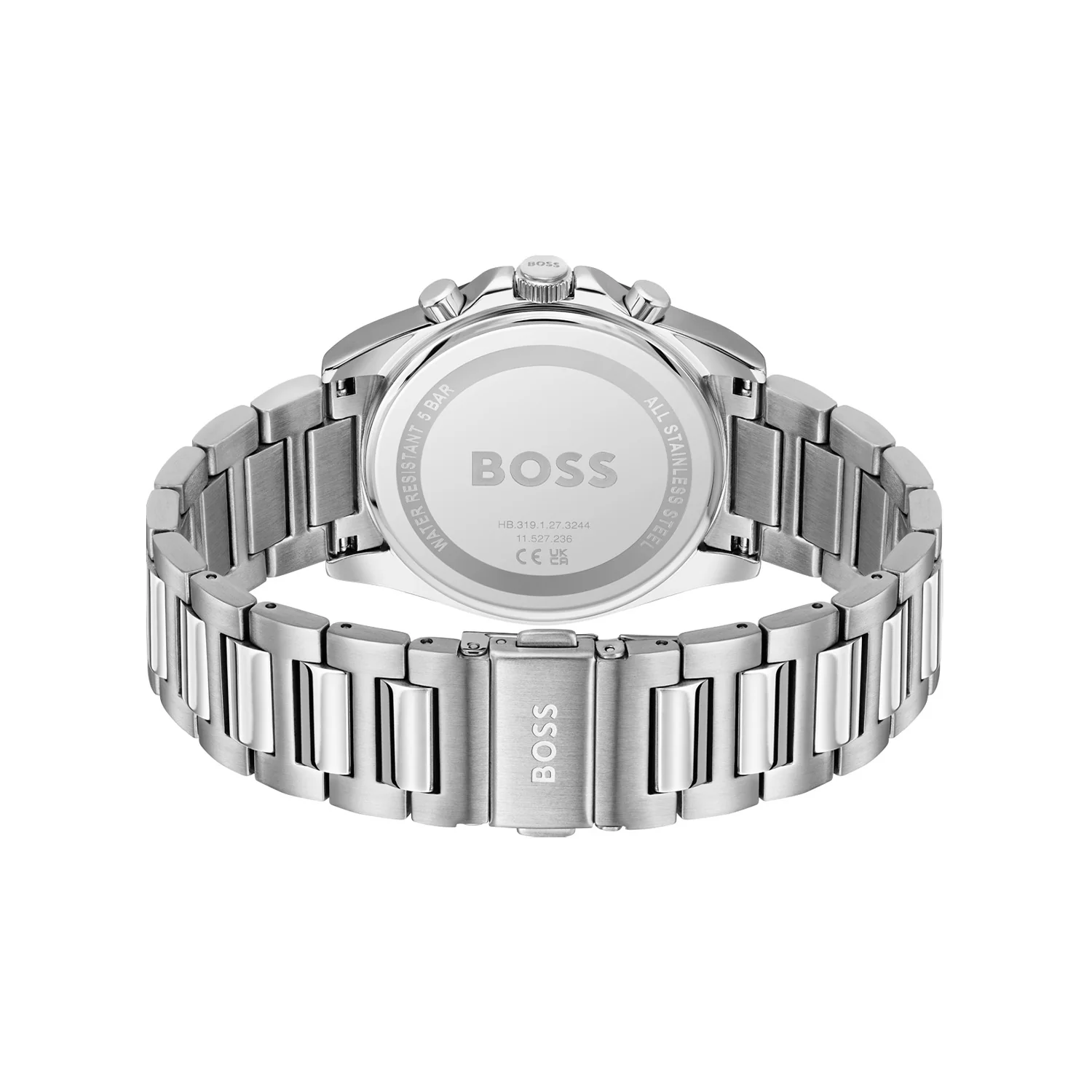 Hugo Boss Strike Chrono Silver Men's Watch HB1514290 - Image 4