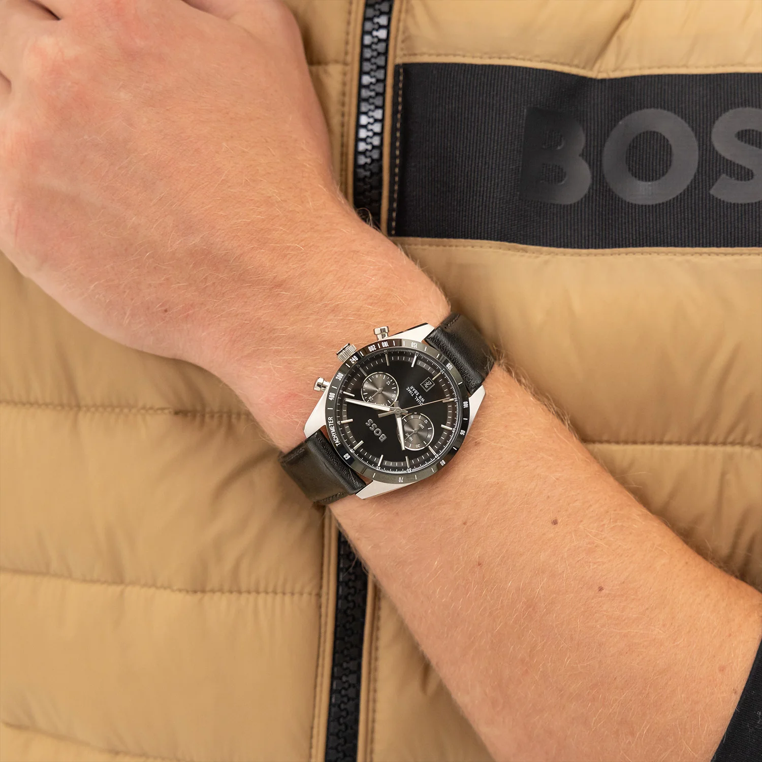 Hugo Boss Tourmaster Silver Men's Watch HB1514284 - Image 3